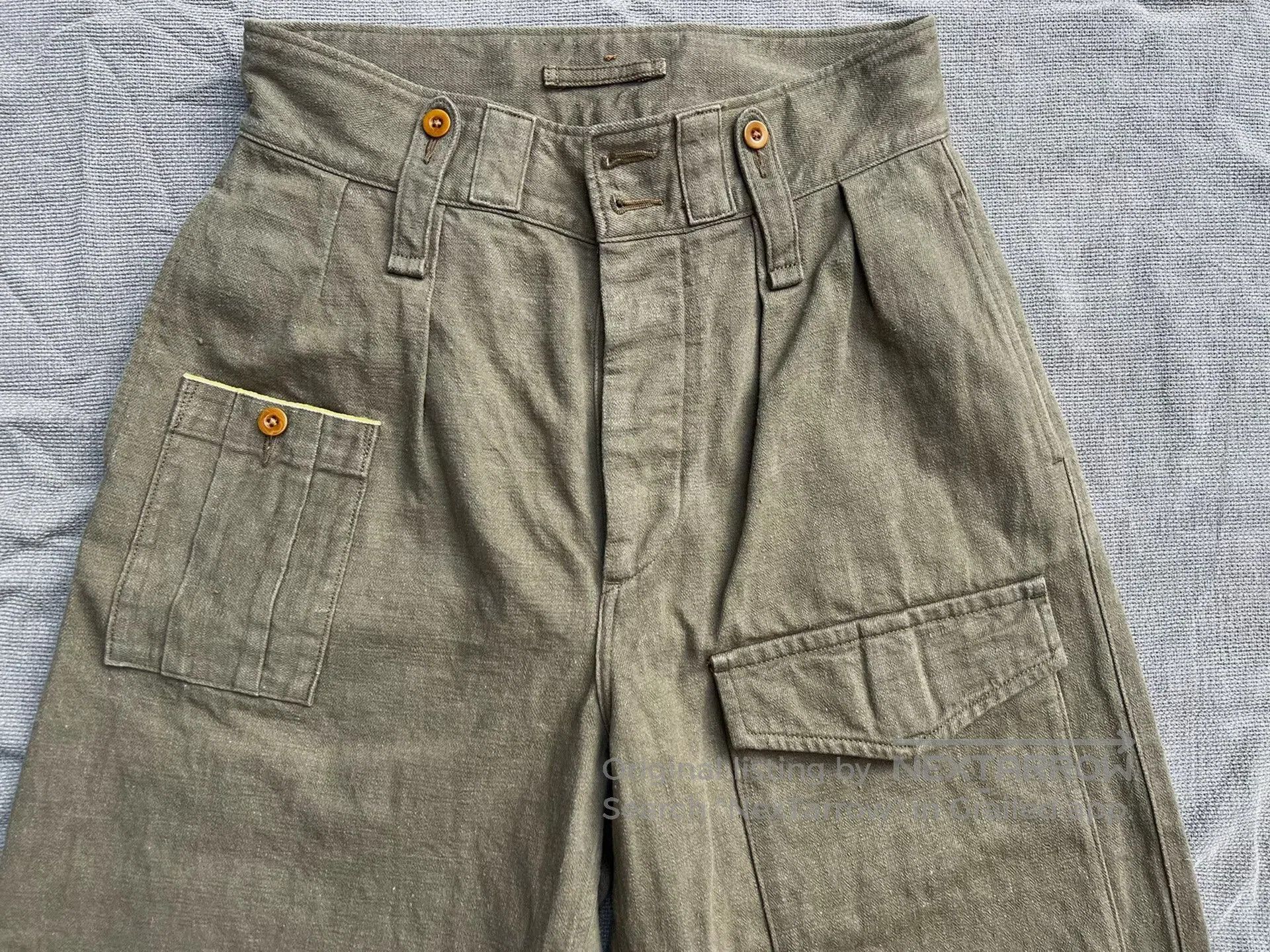 Nigel Cabourn Nigel Cabourn Classic Military Pants. Size US 32 / EU 48 - 2 Thumbnail