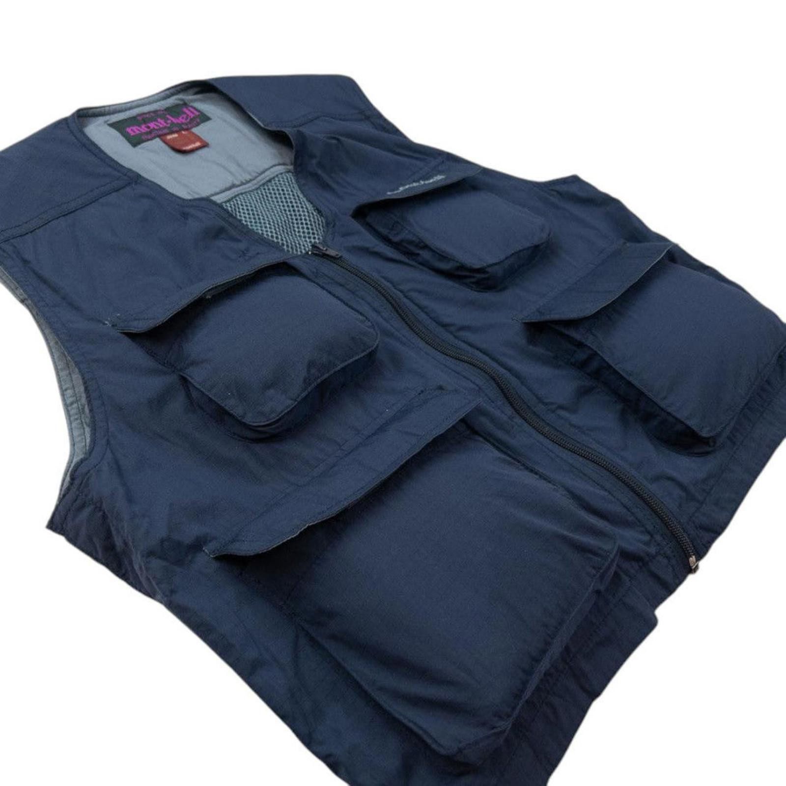 Montbell Vintage Montbell Cargo Gilet Vest Size M Size US M / EU 48-50 / 2 - 5 Thumbnail