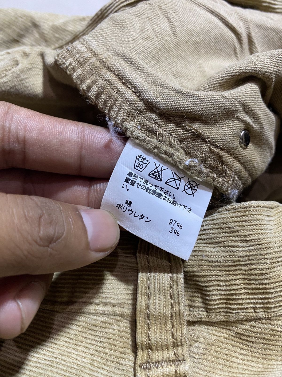 Tsumori Chisato Tsumori Chisato By Issey Miyake Corduroy Shorts Size US 30 / EU 46 - 8 Thumbnail