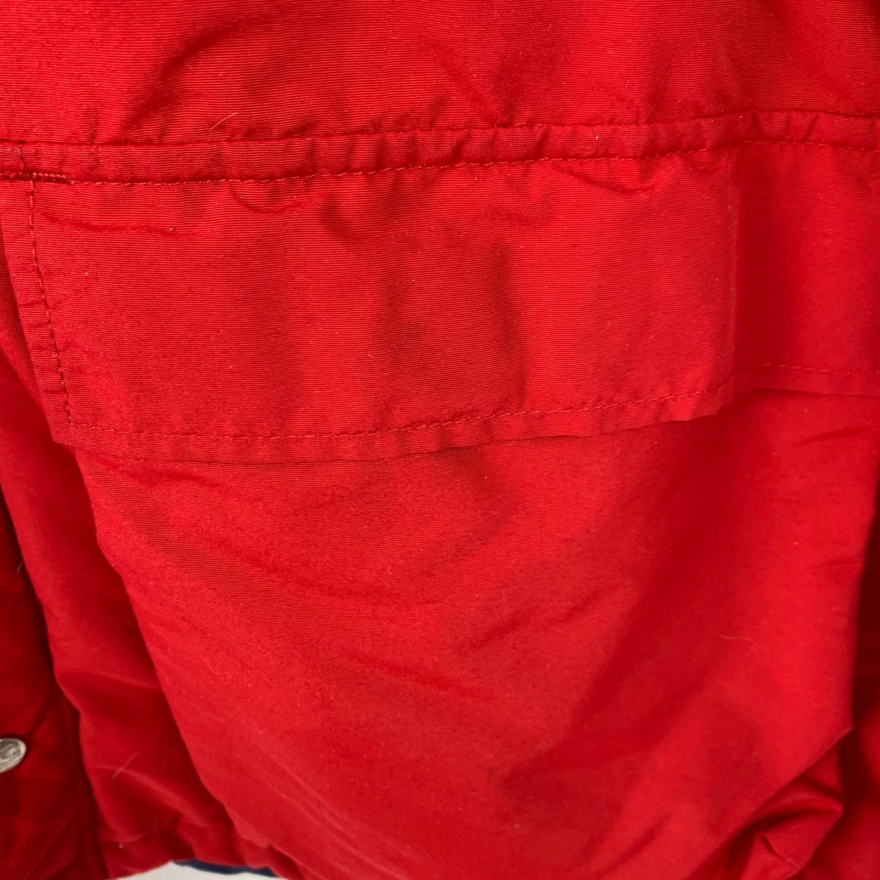 Vintage VINTAGE LL Bean Baxter State Parka Jacket 2XL Mens Red Blue Full Zip Nylon Coat Big & Tall Size US XXL / EU 58 / 5 - 6 Thumbnail
