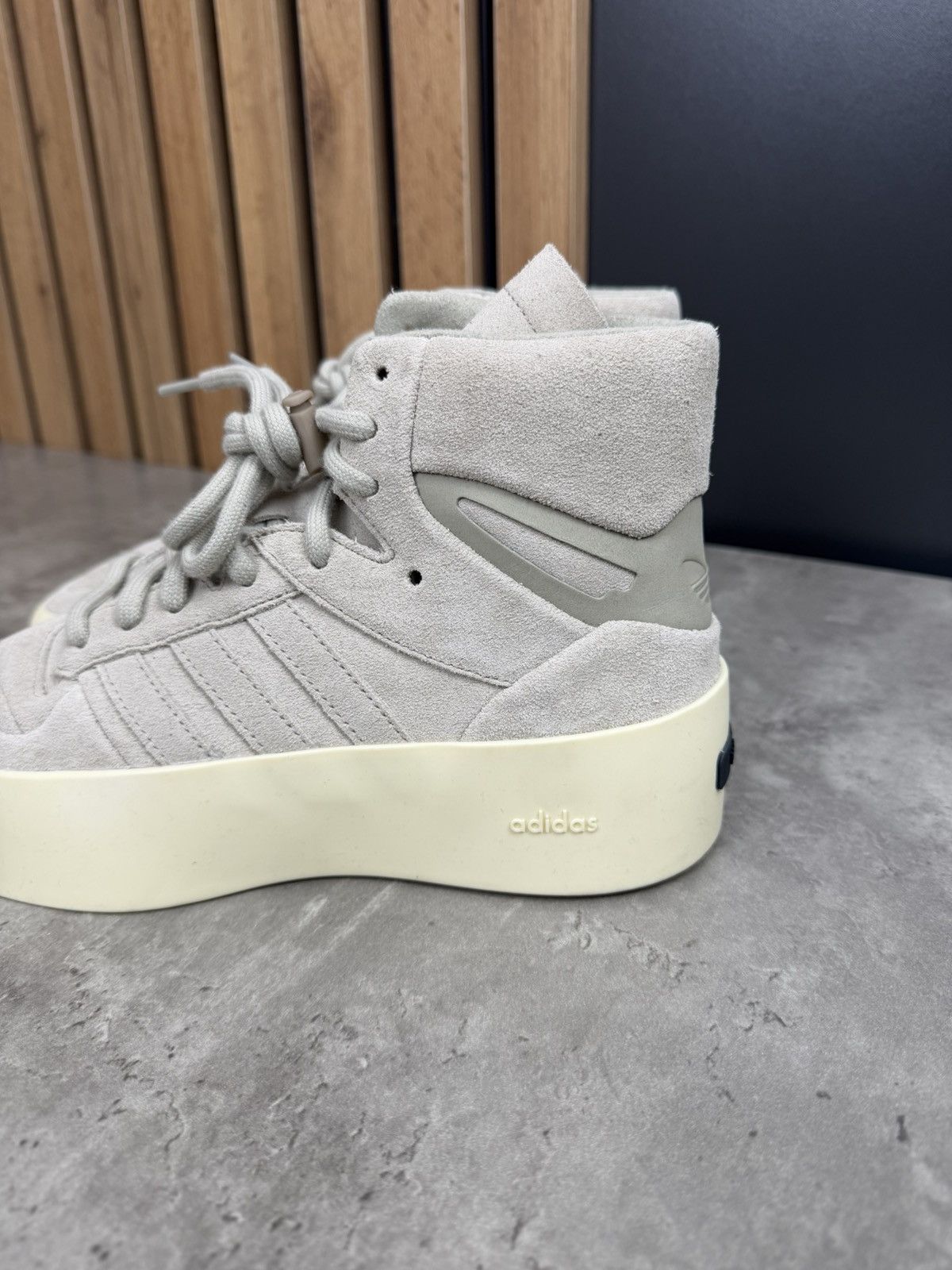 Adidas × Fear of God Adidas x Fear of God Athletics 86 High Sesame Sneakers Size US 7.5 / EU 40-41 - 3 Thumbnail