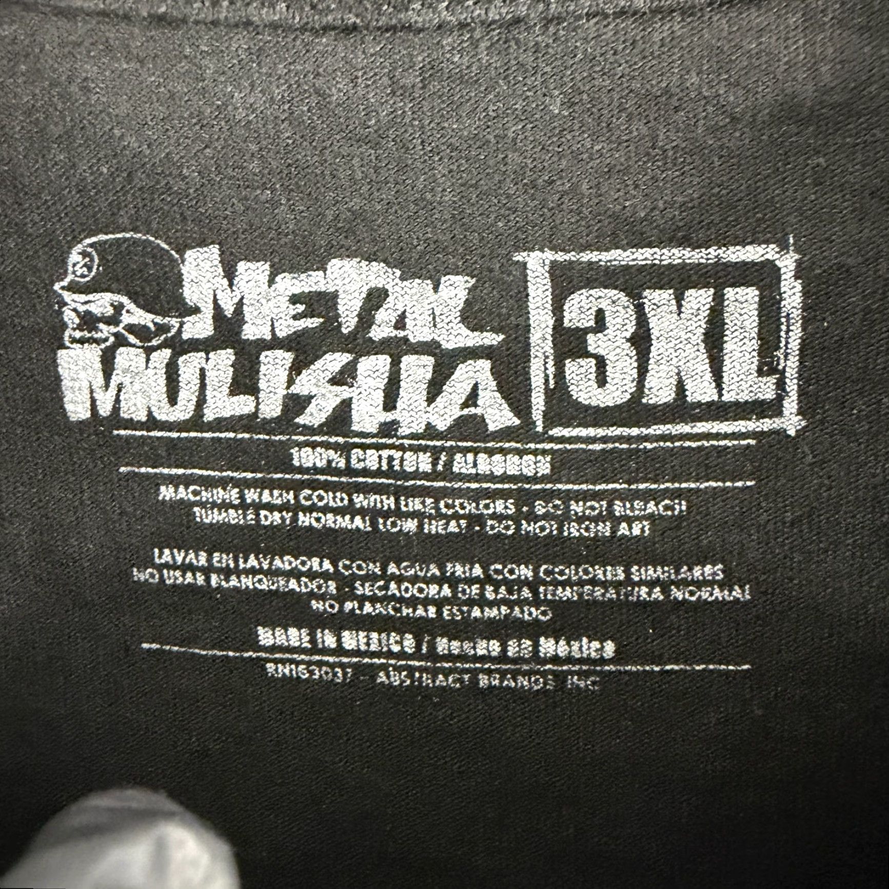 Metal Mulisha VINTAGE Metal Mulisha T-Shirt Mens 3XL Black Long Sleeve Crew Neck Cotton Size US XXL / EU 58 / 5 - 7 Thumbnail