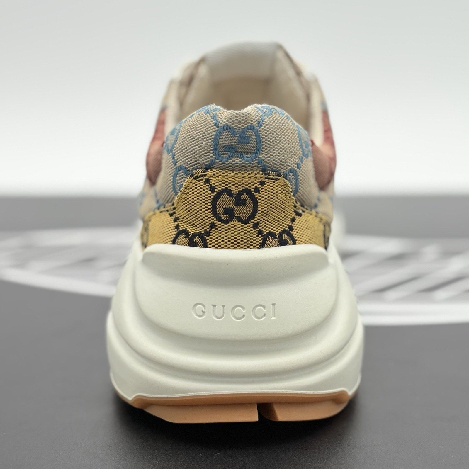 Gucci (9.5 US) Gucci Rhyton GG Web Print | SUPER CLEAN! Size US 9.5 / EU 42-43 - 9 Thumbnail