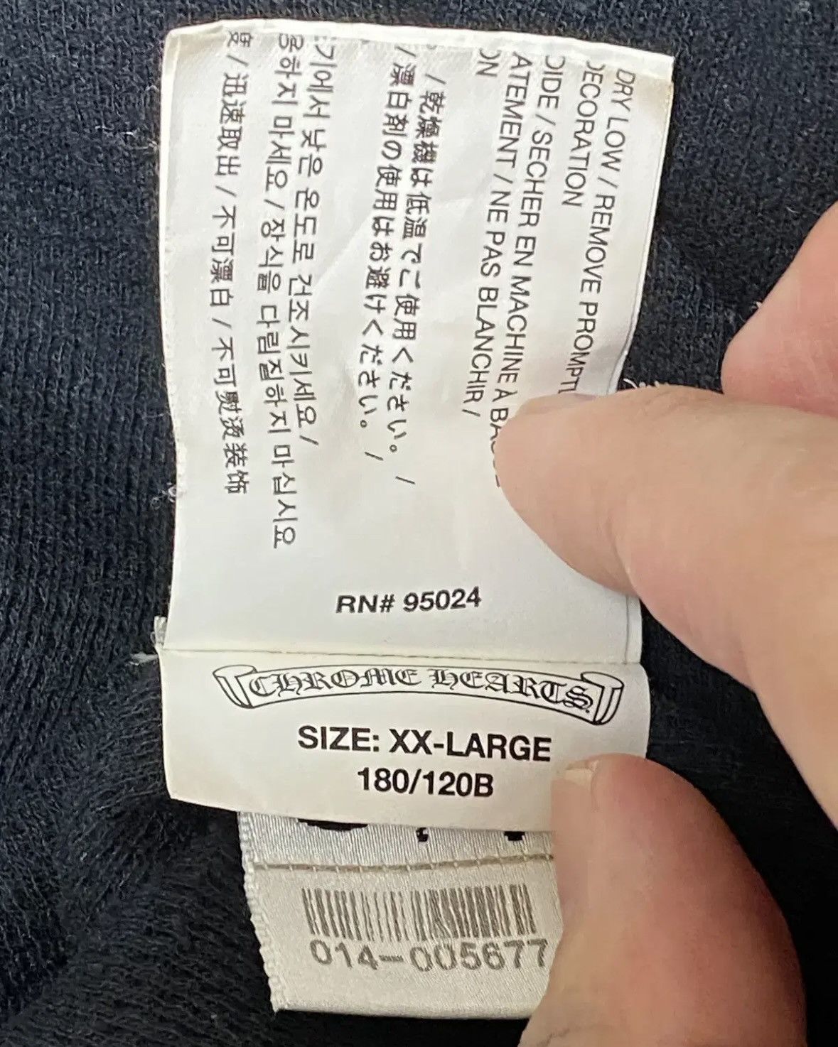 Chrome Hearts Dagger Knit Longsleeve Size US XXL / EU 58 / 5 - 8 Thumbnail
