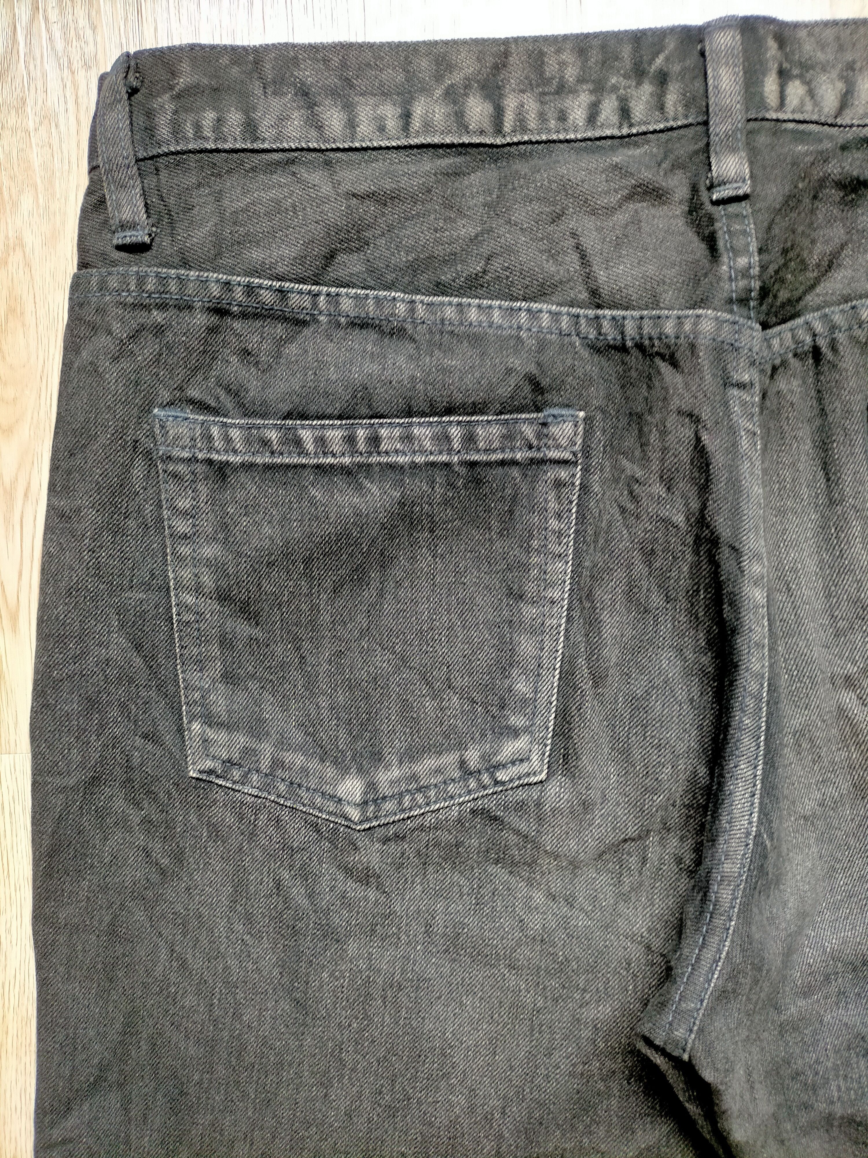 Lanvin Lanvin eu Bleu Black Embroidered Logo Denim Pants Size US 34 / EU 50 - 11 Thumbnail