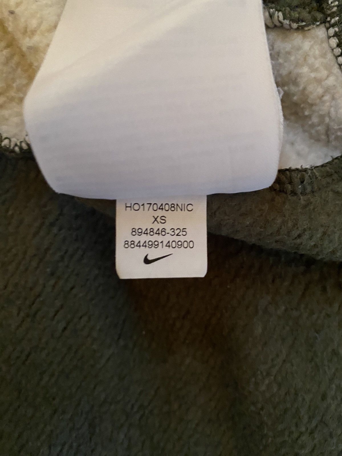 Nike Nike Air Hoodie - Dark Green - Small - Good Condition Size US S / EU 44-46 / 1 - 12 Thumbnail