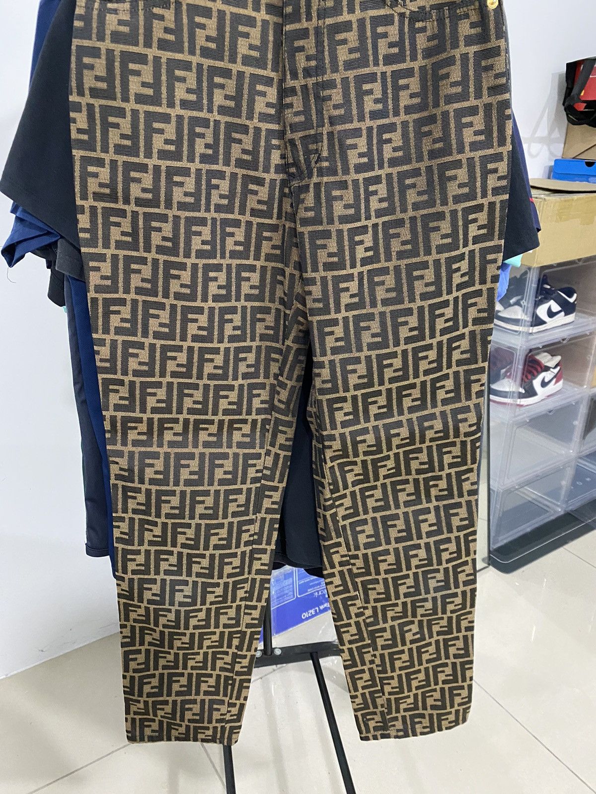Fendi Vintage Fendi jeans Monogram Size 27" / US 4 / IT 40 - 3 Thumbnail