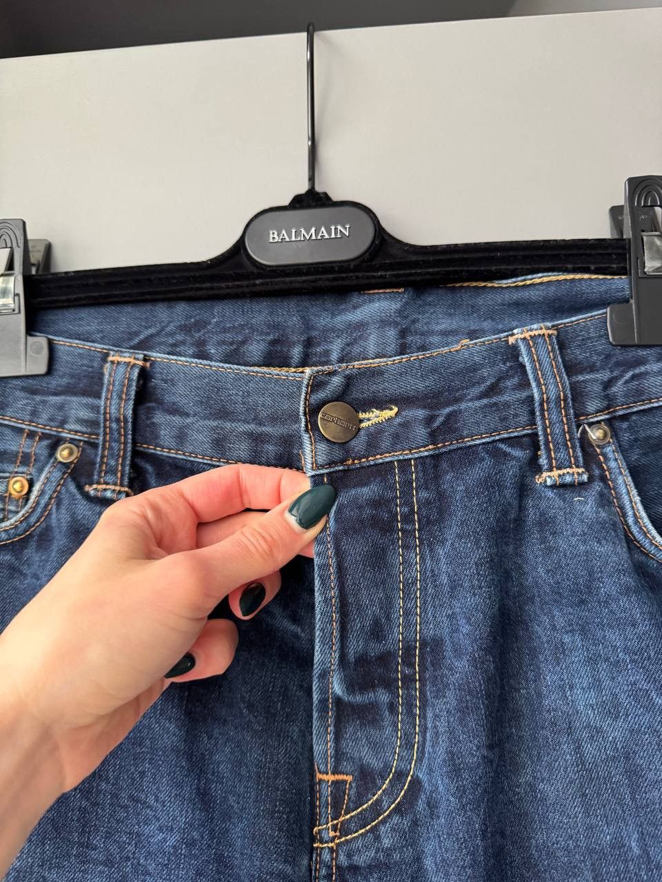 Carhartt Vintage CARHARTT Selvedge Privateer Pant Jeans Size US 34 / EU 50 - 3 Thumbnail