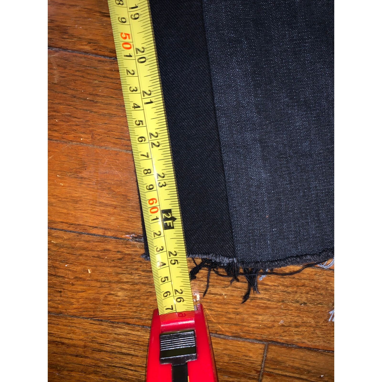 Monarchy Vintage Monarchy Distressed Jeans 34 Cropped Flare Size US 33 - 9 Thumbnail