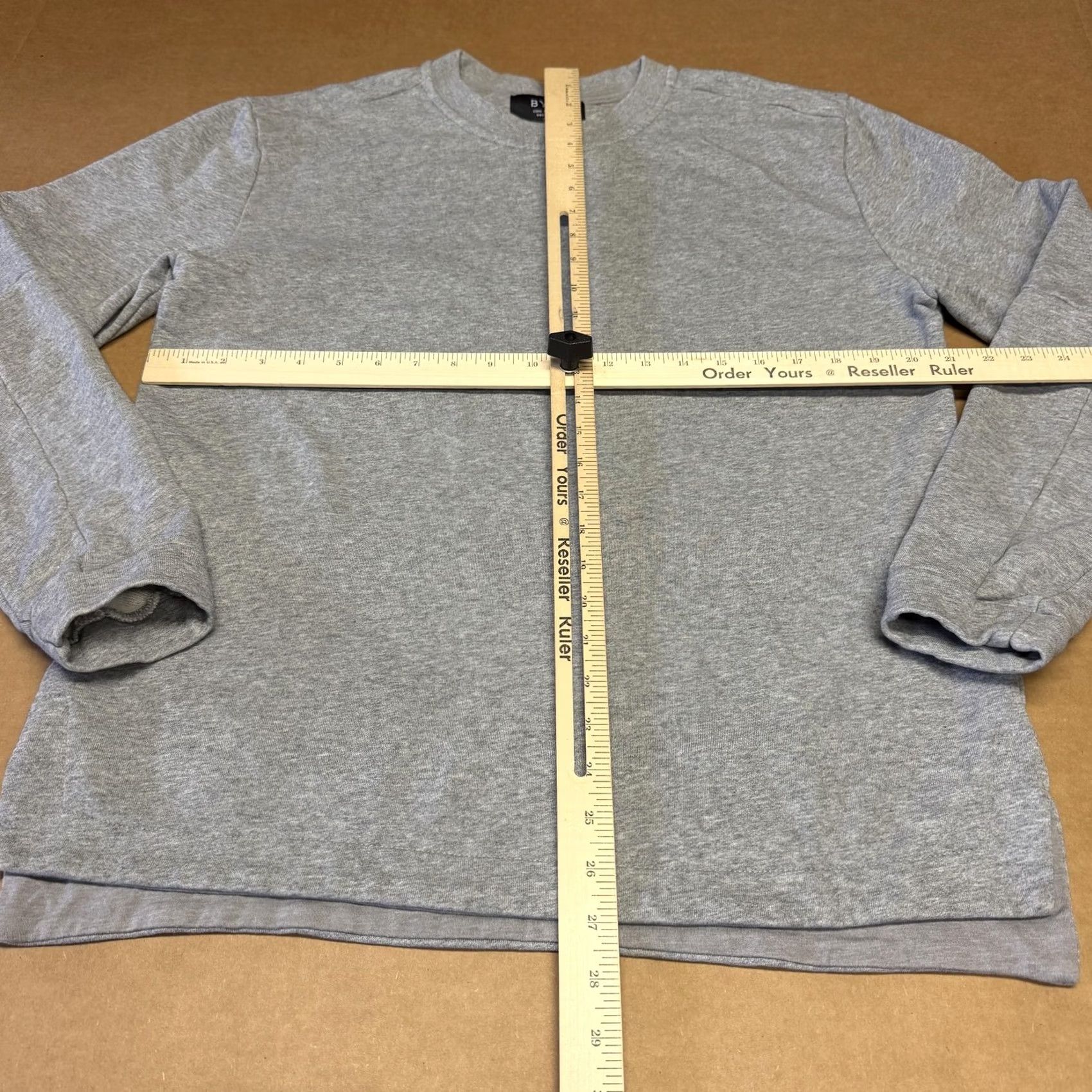 Vintage BYLT Sweatshirt Mens M Gray Core Crewneck Pullover Cotton Embroidered Logo Size US M / EU 48-50 / 2 - 5 Thumbnail