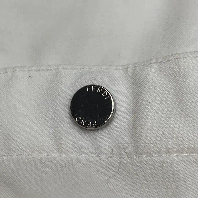 Other Fendi White Shirt, Pure Cotton Fabric, Double Side Big Poc Size S / US 4 / IT 40 - 5 Thumbnail