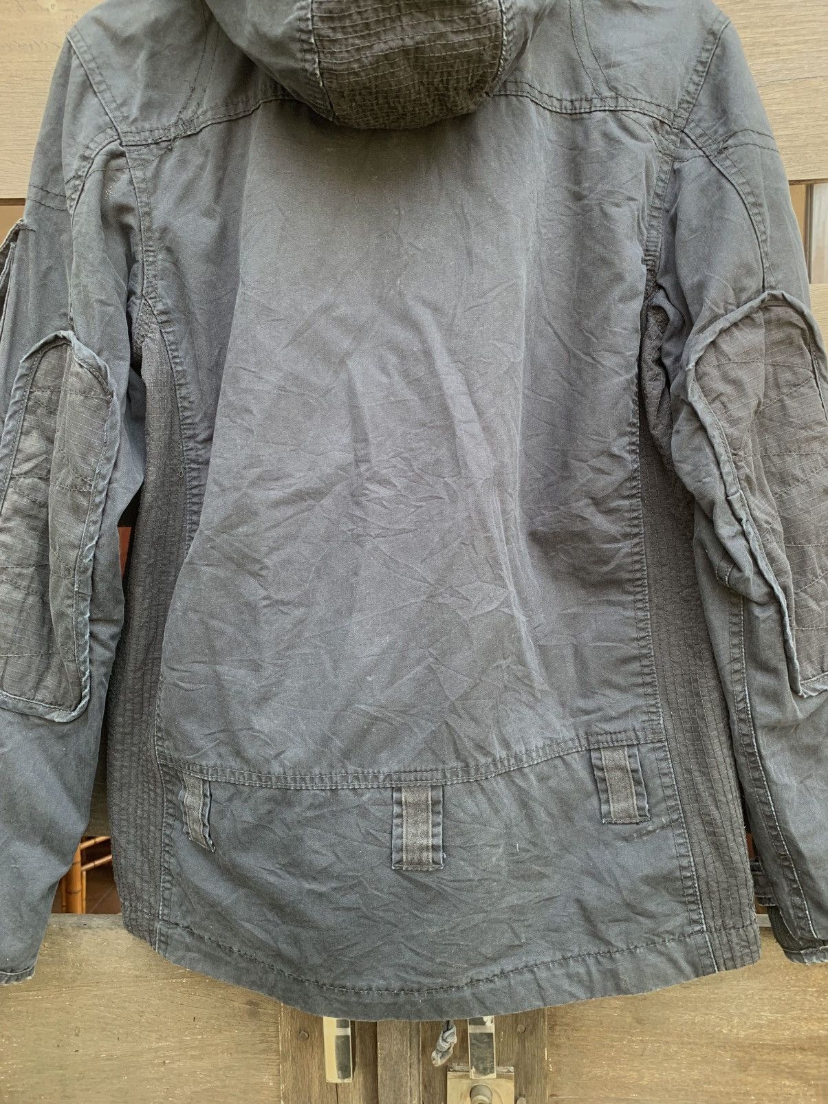 Ma+ Japanese Raw Washed Utility Multi Pocket Jacket Size US XL / EU 56 / 4 - 17 Thumbnail