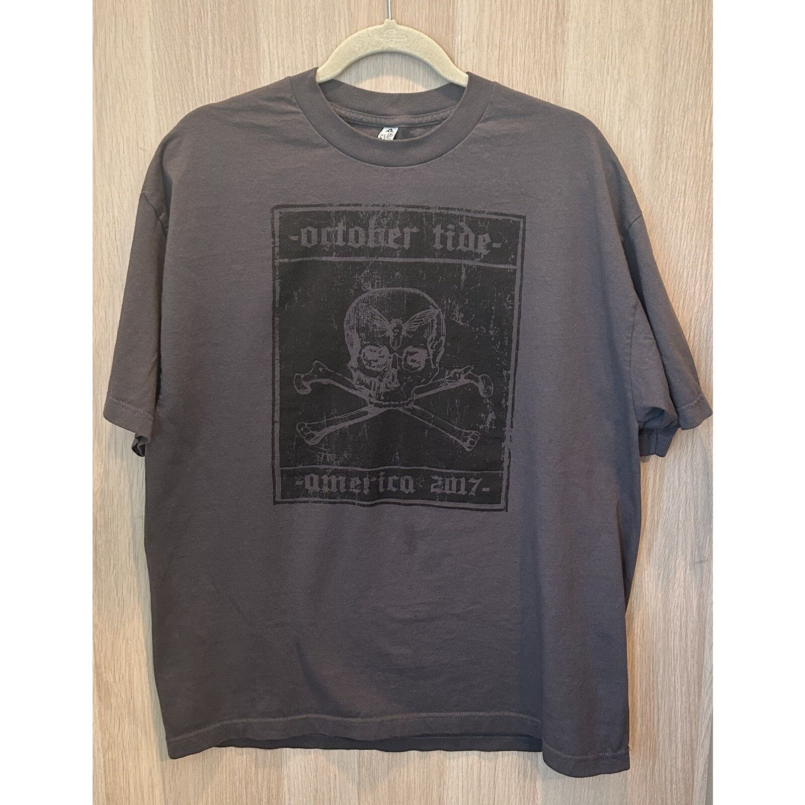 Other October Tide America 2017 Tour Mens Gray Tee XL Death Doom Size US XL / EU 56 / 4 - 1 Thumbnail