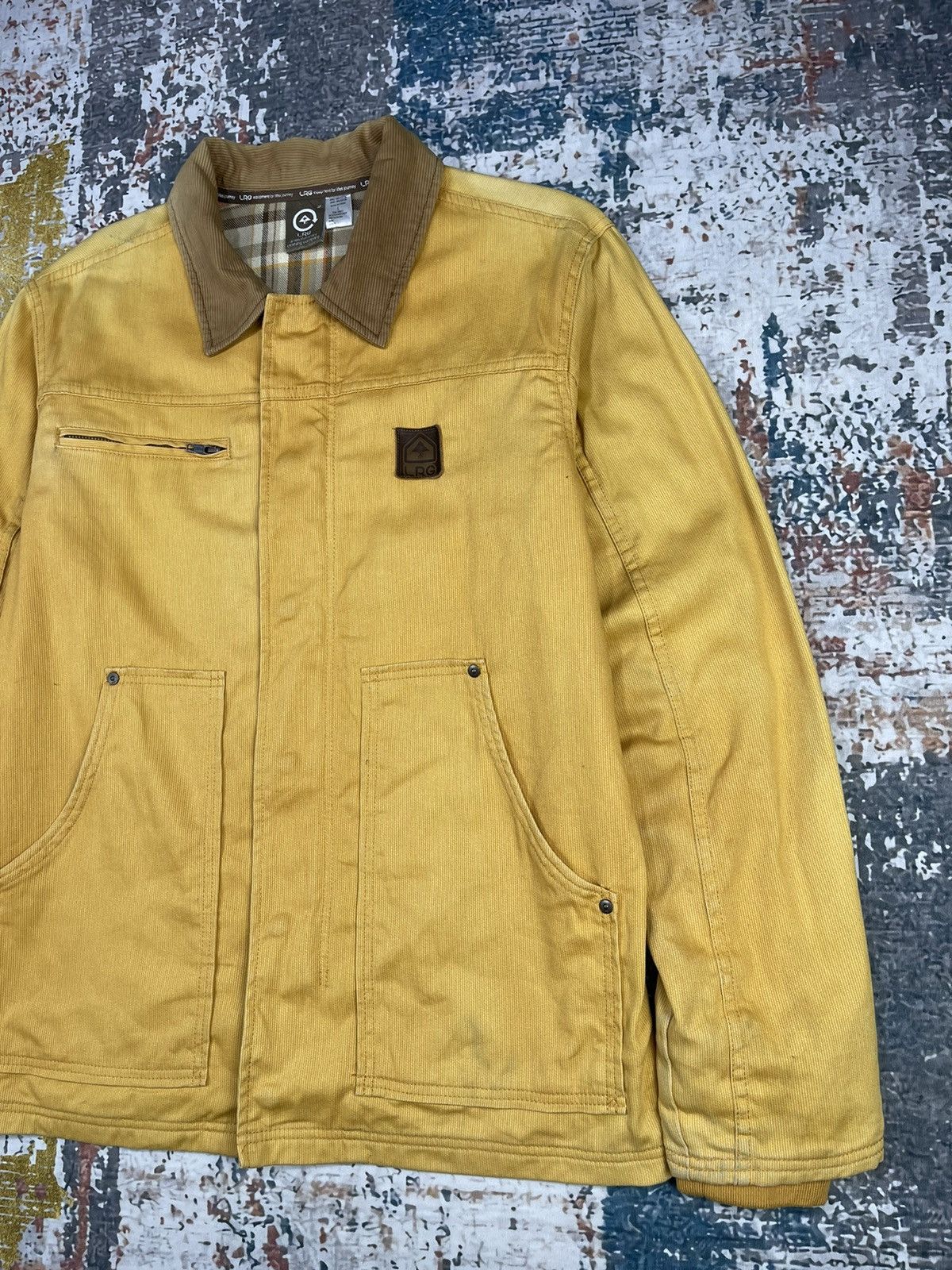 LRG LRG Rough Neck Workwear Chore Jacket Size US L / EU 52-54 / 3 - 5 Thumbnail