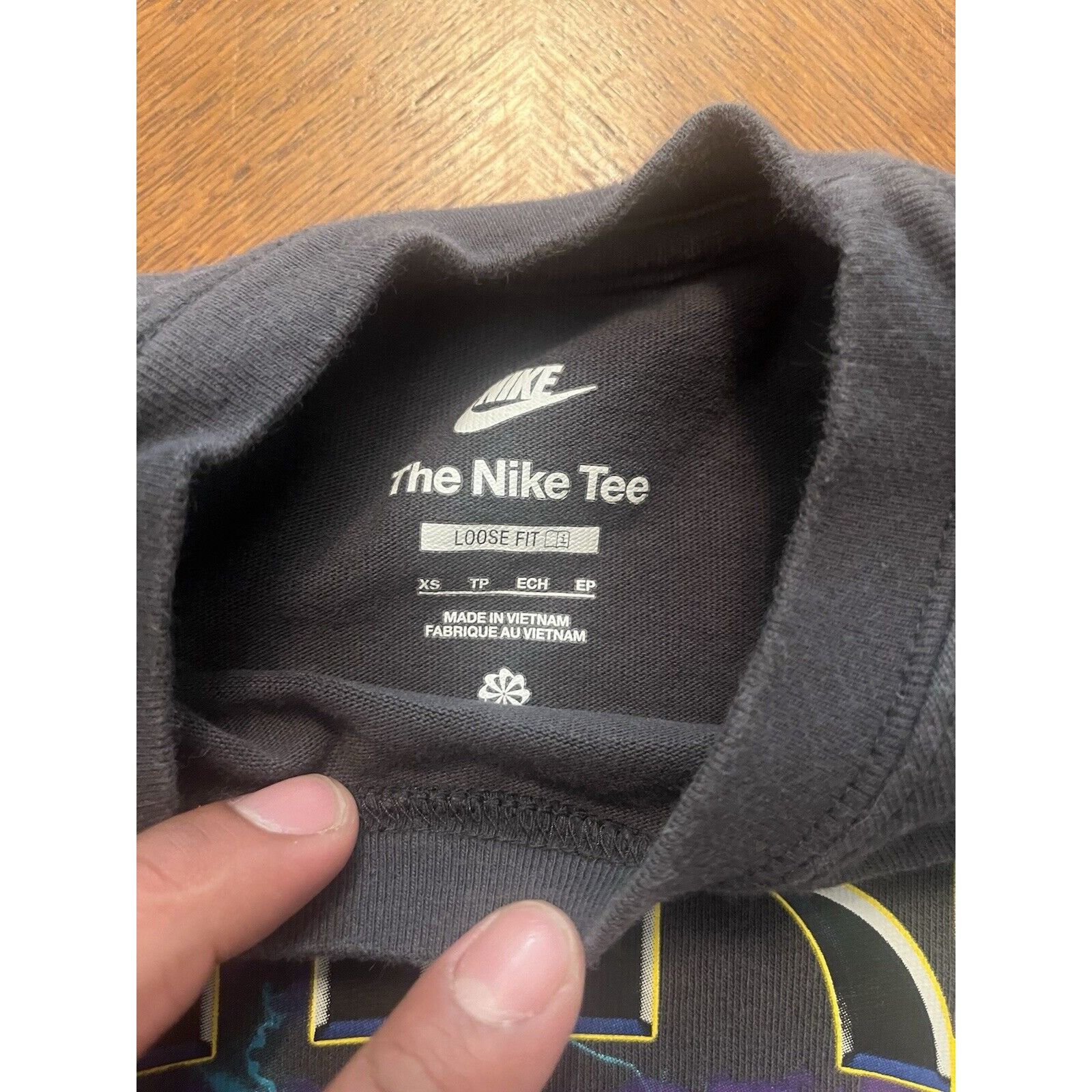 Nike nike shirt size XS Kids short sleeve unicorn lightning black Size US XS / EU 42 / 0 - 2 Thumbnail