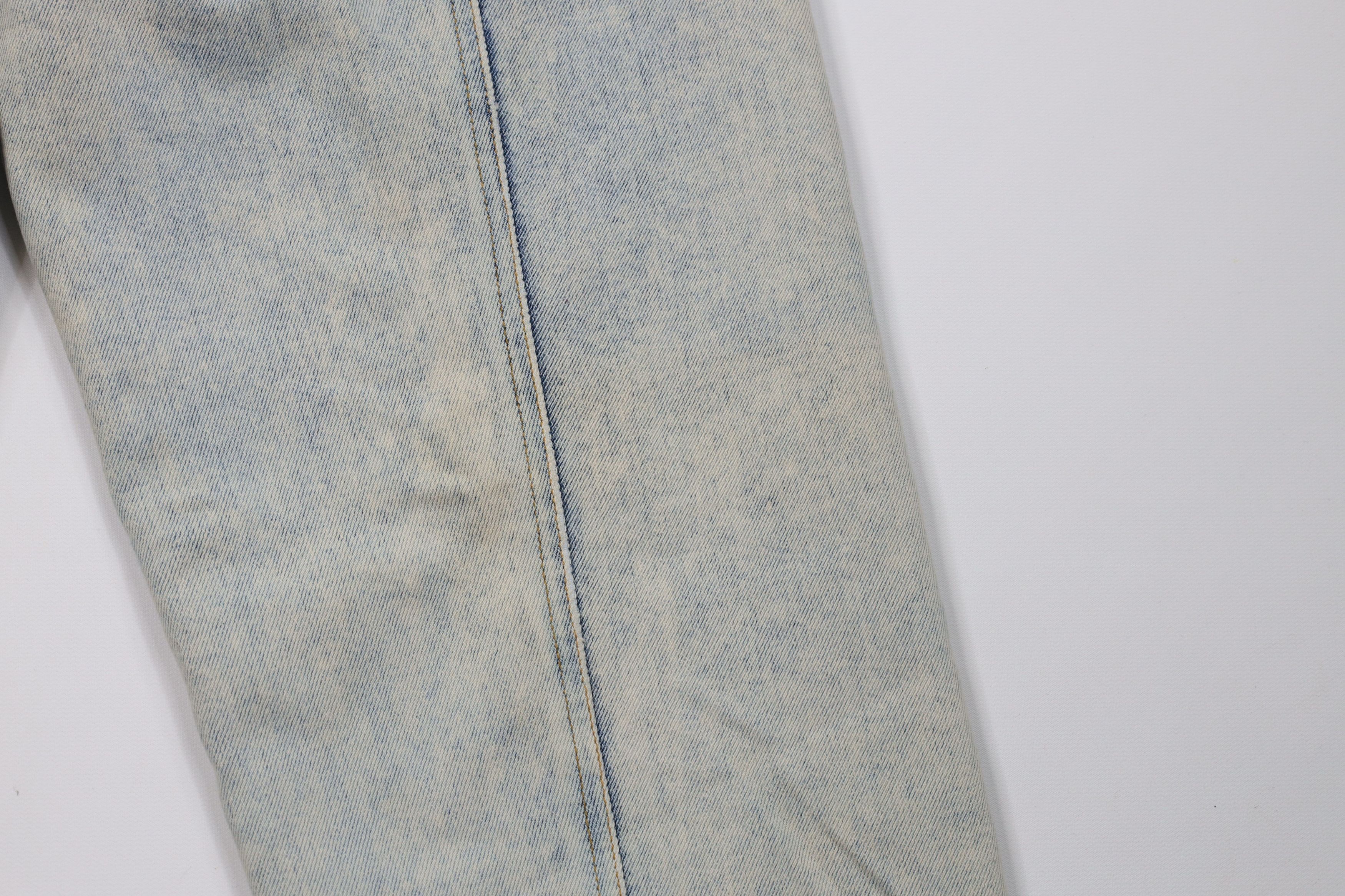 Vintage Vintage 80s 90s Bugle Boy Wash Flip Cuff High Waist Jeans Size 26" / US 2 / IT 38 - 6 Thumbnail