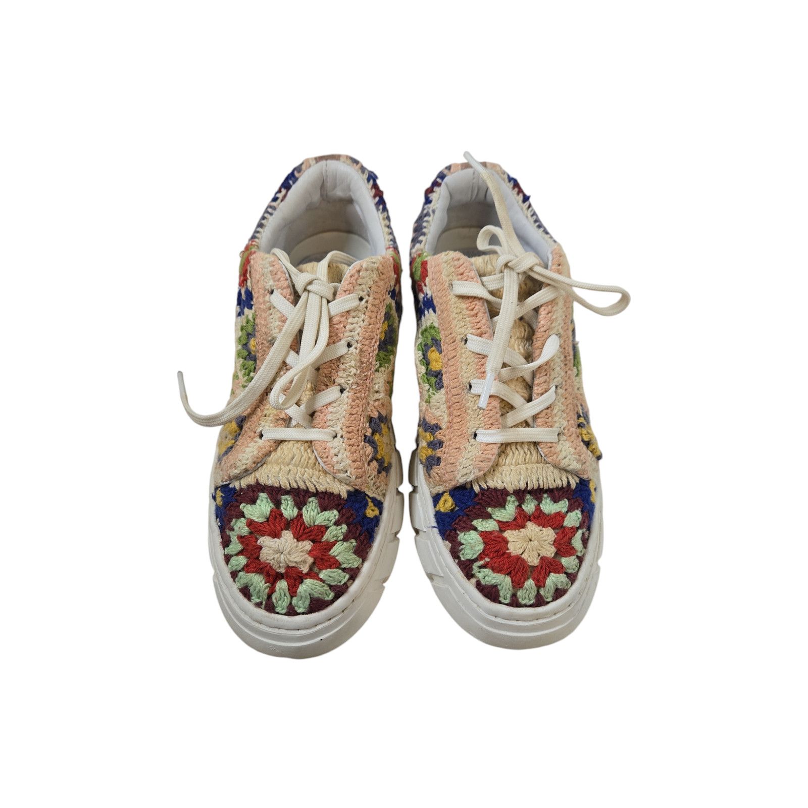 Free People Free People Crochet Platform Sneaker Size 36 Size US 6 / IT 36 - 4 Thumbnail
