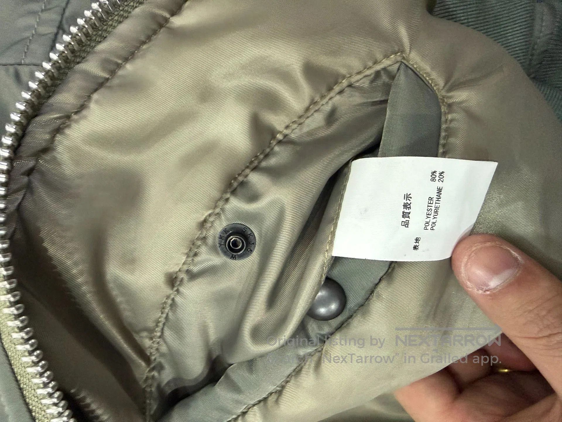 Numbers Magic Number MA1 3M Thinsulate Flight Jacket. Size US M / EU 48-50 / 2 - 8 Thumbnail