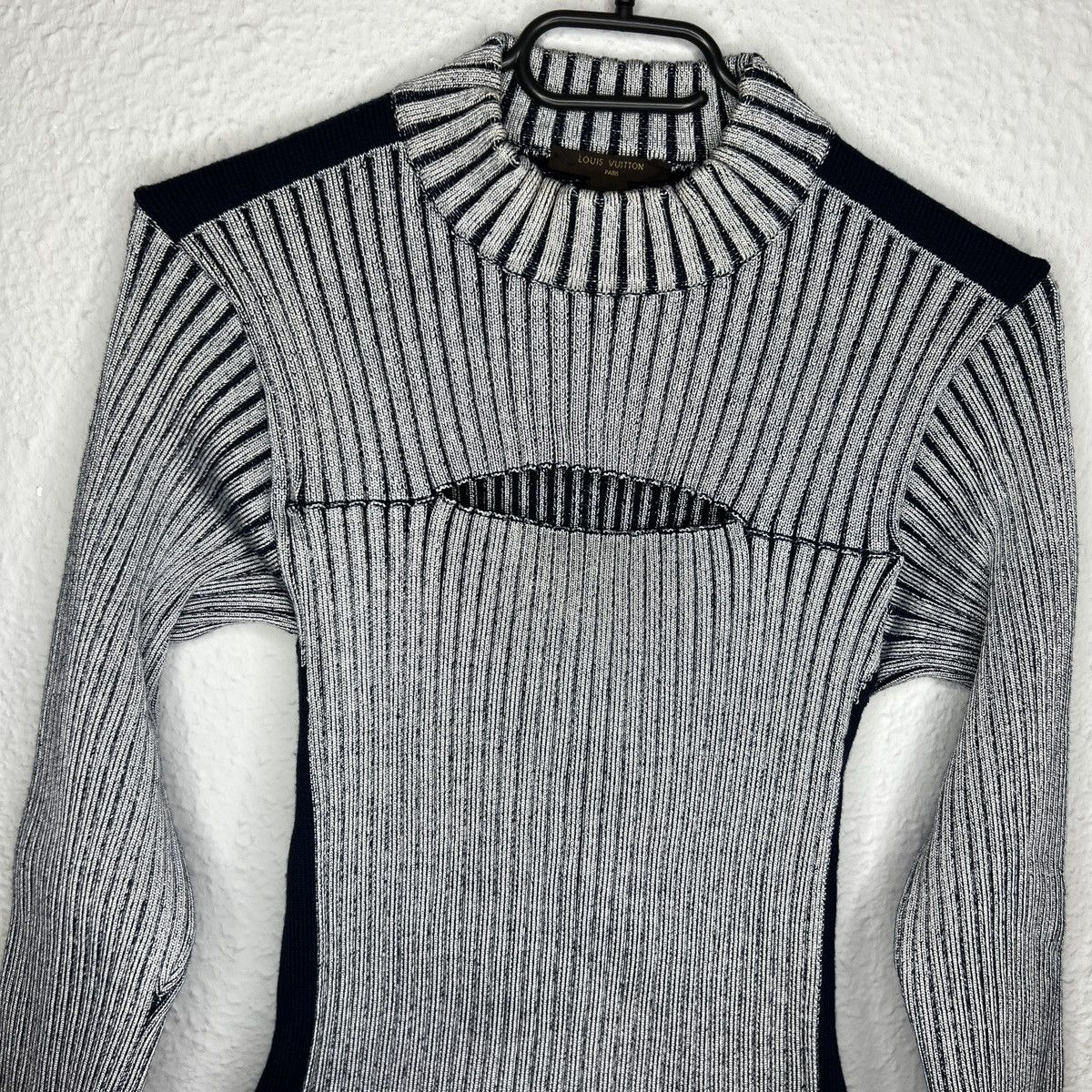 Louis Vuitton Louis Vuitton Sweater Knitwear Jumper Ribbed Flared Size M / US 6-8 / IT 42-44 - 5 Thumbnail