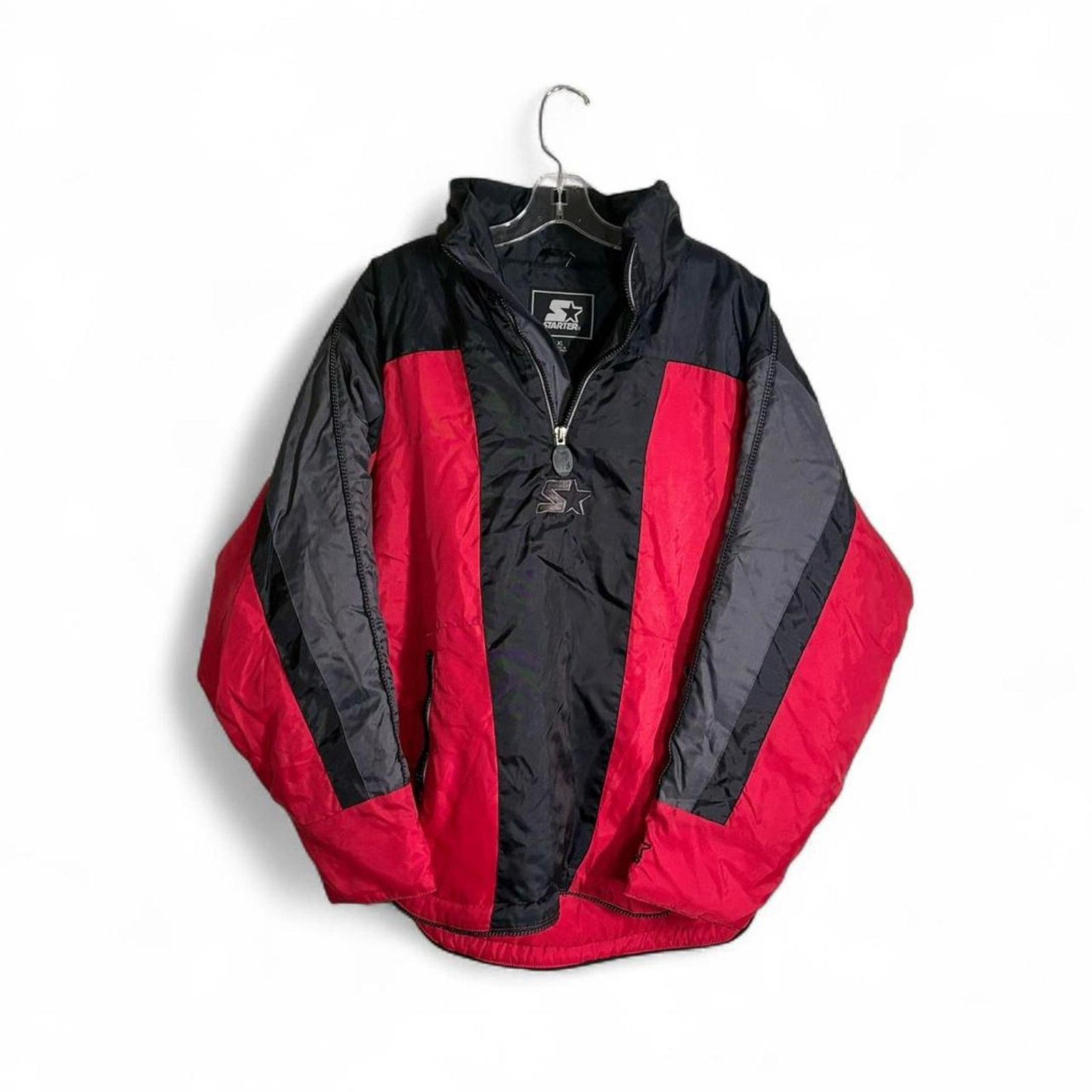 Starter Vintage 90s starter puffer jacket back design size XL Size US XL / EU 56 / 4 - 2 Thumbnail