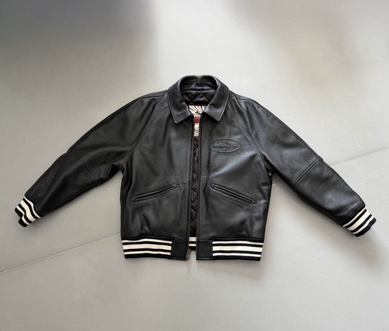 Corteiz Corteiz DA Skydive Leather Jacket Size US M / EU 48-50 / 2 - 1 Thumbnail