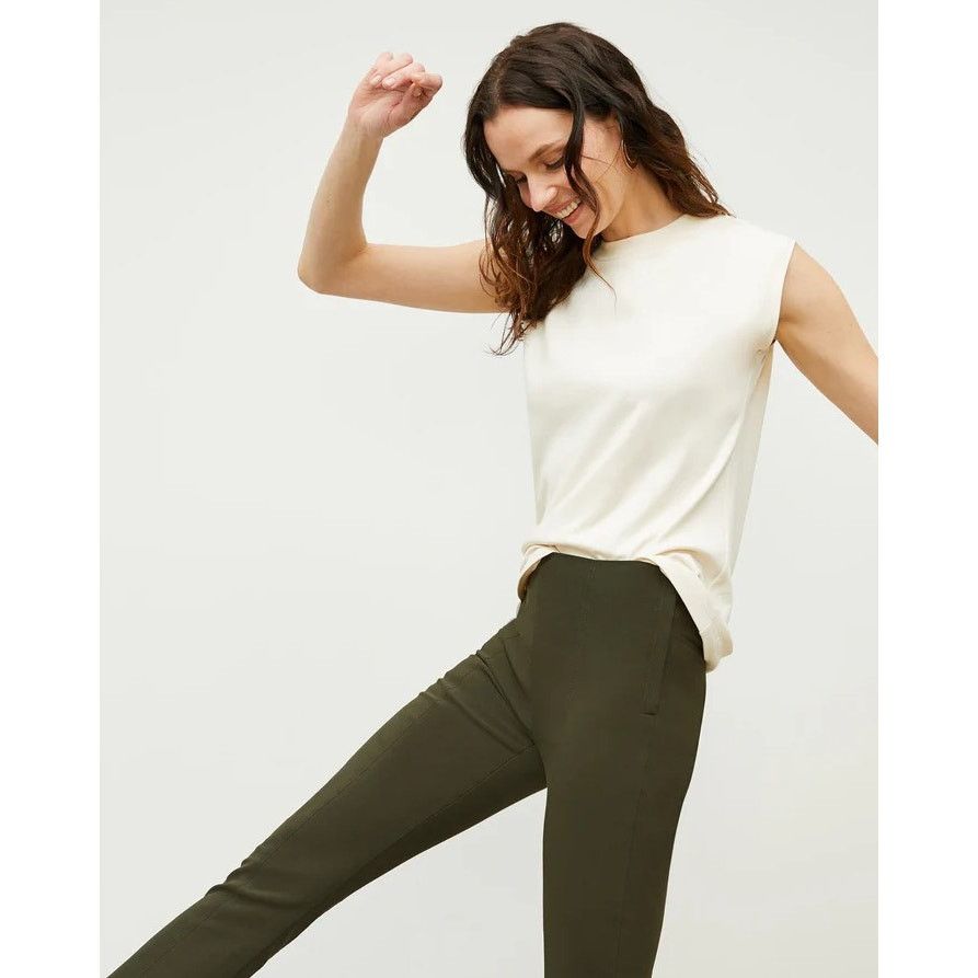 Other M. M. LaFleur The Foster Cigarette Pant PowerStretch Size 32" / US 10 / IT 46 - 7 Thumbnail