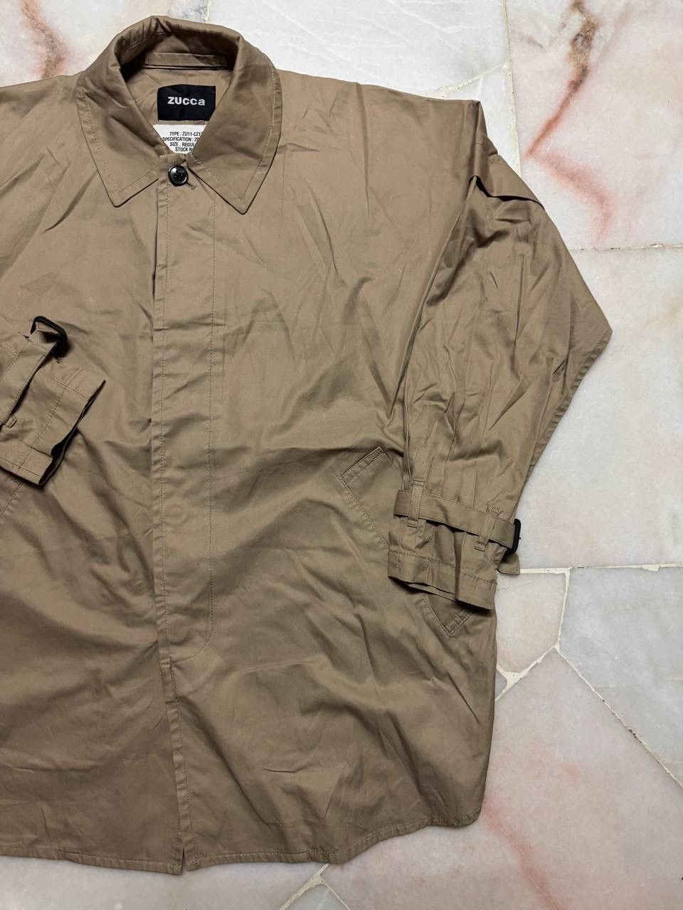 CABANE de ZUCCa ZUCCA CABANE DE ZUCCA FASHION JACKET BEIGE Size US L / EU 52-54 / 3 - 5 Thumbnail