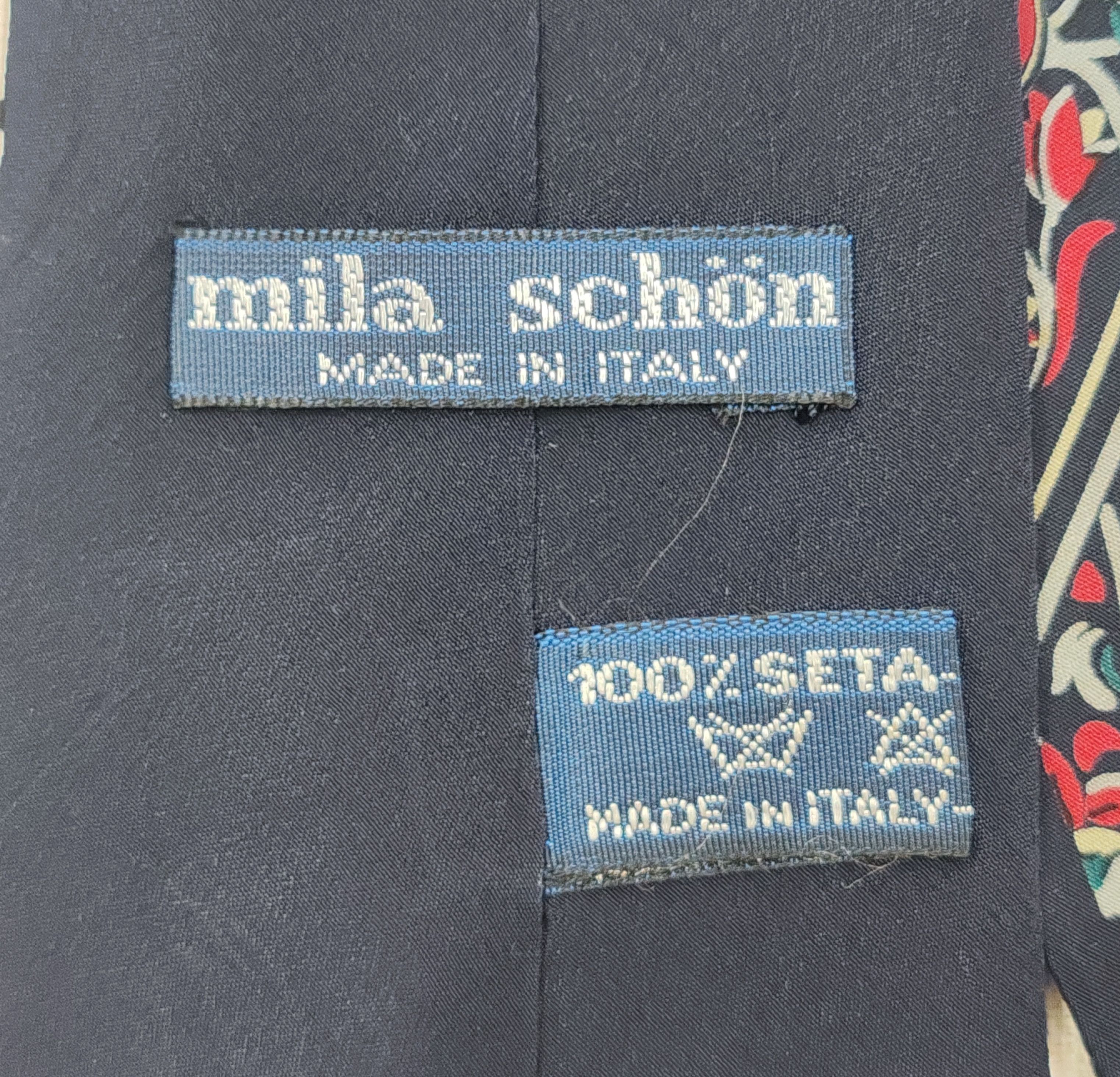 Mila Schon MILA SCHON Paisley Design Red made in Italy for Men Size ONE SIZE - 8 Thumbnail