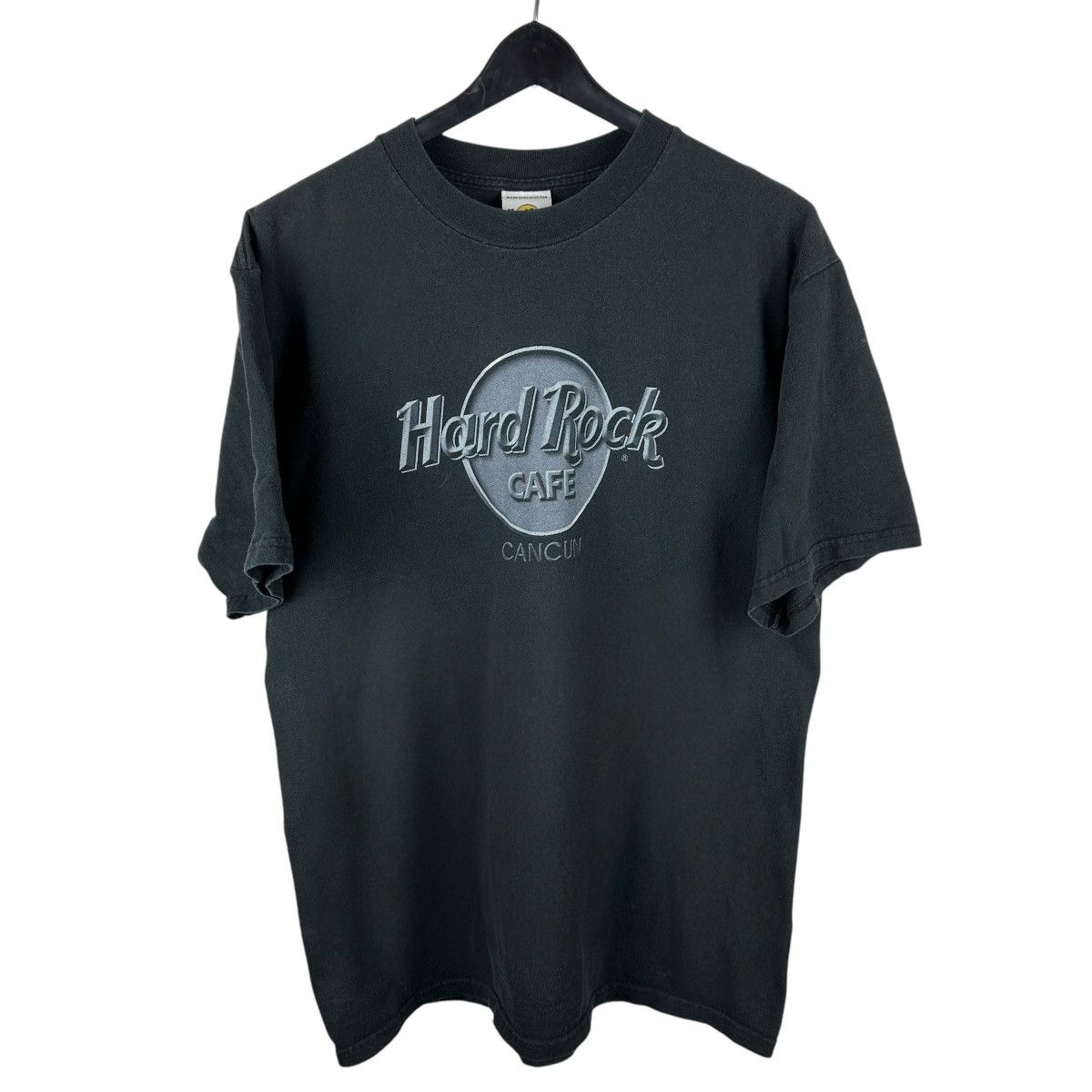 Hard Rock Cafe × Vintage Vintage 90s Hard Rock Cafe Cancun Logo Shirt Size US L / EU 52-54 / 3 - 1 Thumbnail