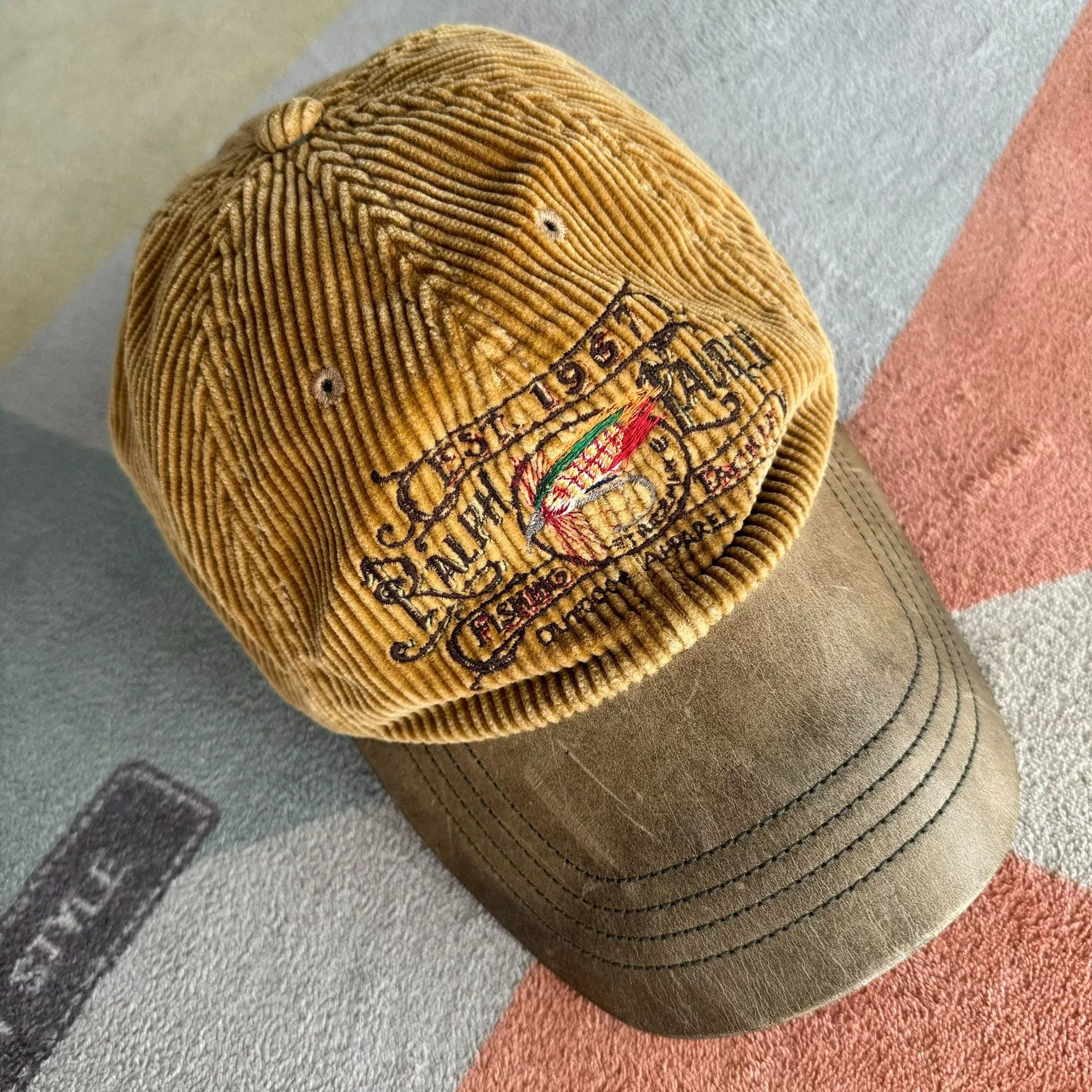 Palace × Polo Ralph Lauren PALACE X POLO RALPH LAUREN CORDUROY CAP