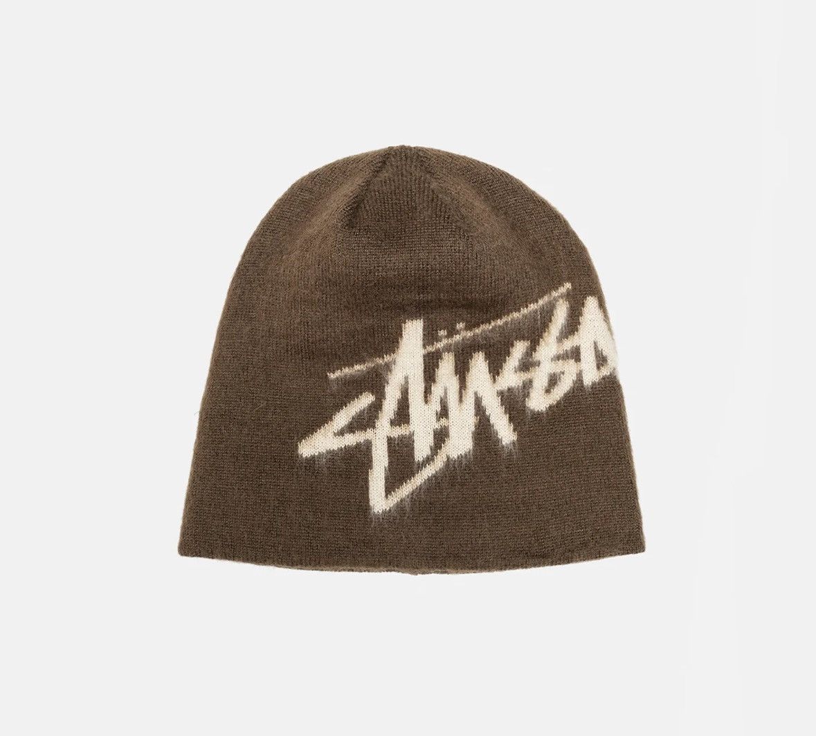 Stussy Brushed Out Logo Skullcap beanie