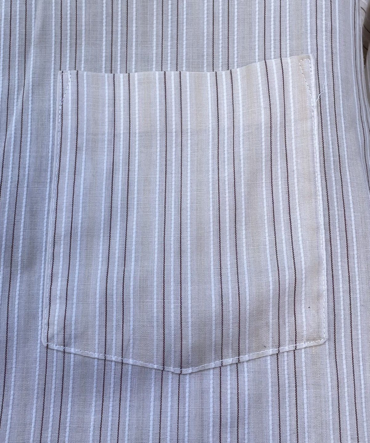 Van Heusen Vintage 1960s Shirt M 16 Van Heusen Century Beige Striped Size US M / EU 48-50 / 2 - 4 Thumbnail