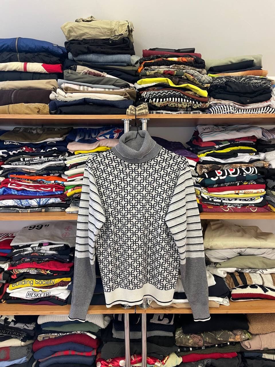 Frankie Morello Francie Morello Vintage Turtle Neck Y2K sweater Size US L / EU 52-54 / 3 - 1 Thumbnail