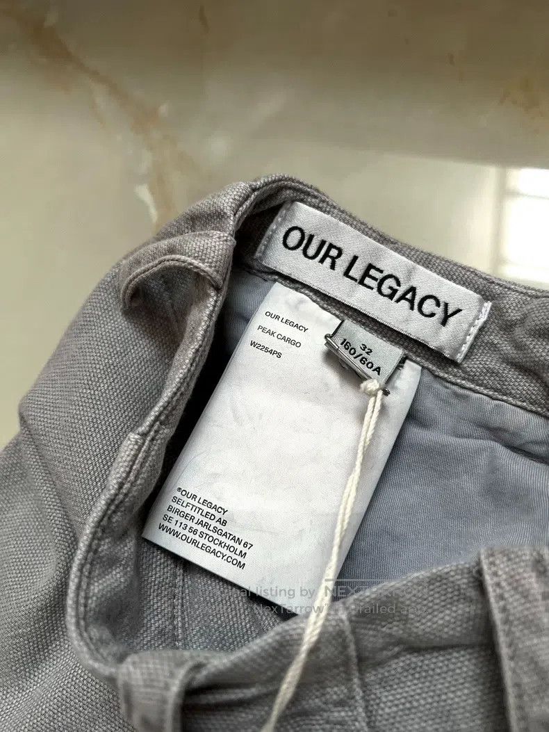 Our Legacy Our Legacy Gravel color wide-leg workwear trousers Size US 32 / EU 48 - 5 Thumbnail