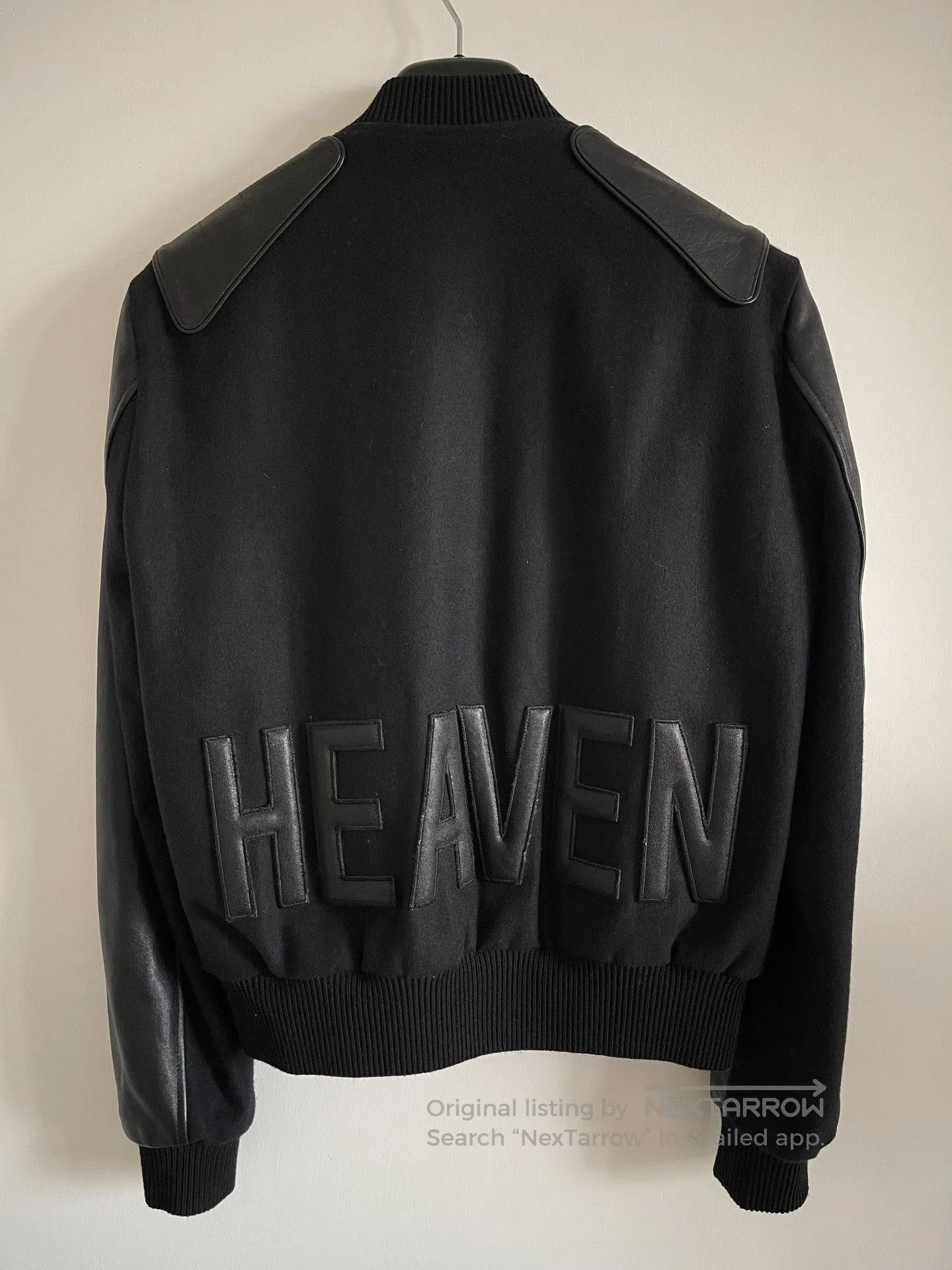 Saint Laurent Paris Saint Laurent Leather Sleeve HEAVEN Jacket. Size US S / EU 44-46 / 1 - 2 Thumbnail