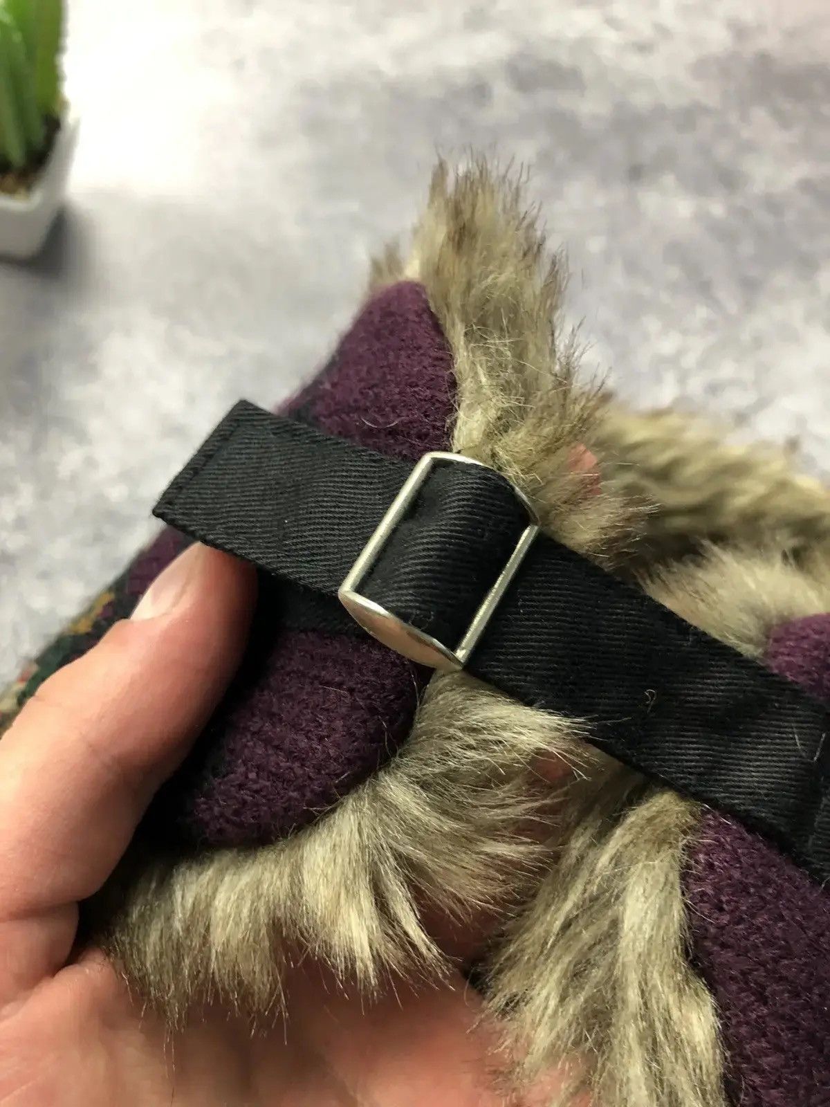 Japanese Brand USHANKA Hat Vintage Hype Mohair Streetwear Japans Style Y2k Size ONE SIZE - 5 Thumbnail