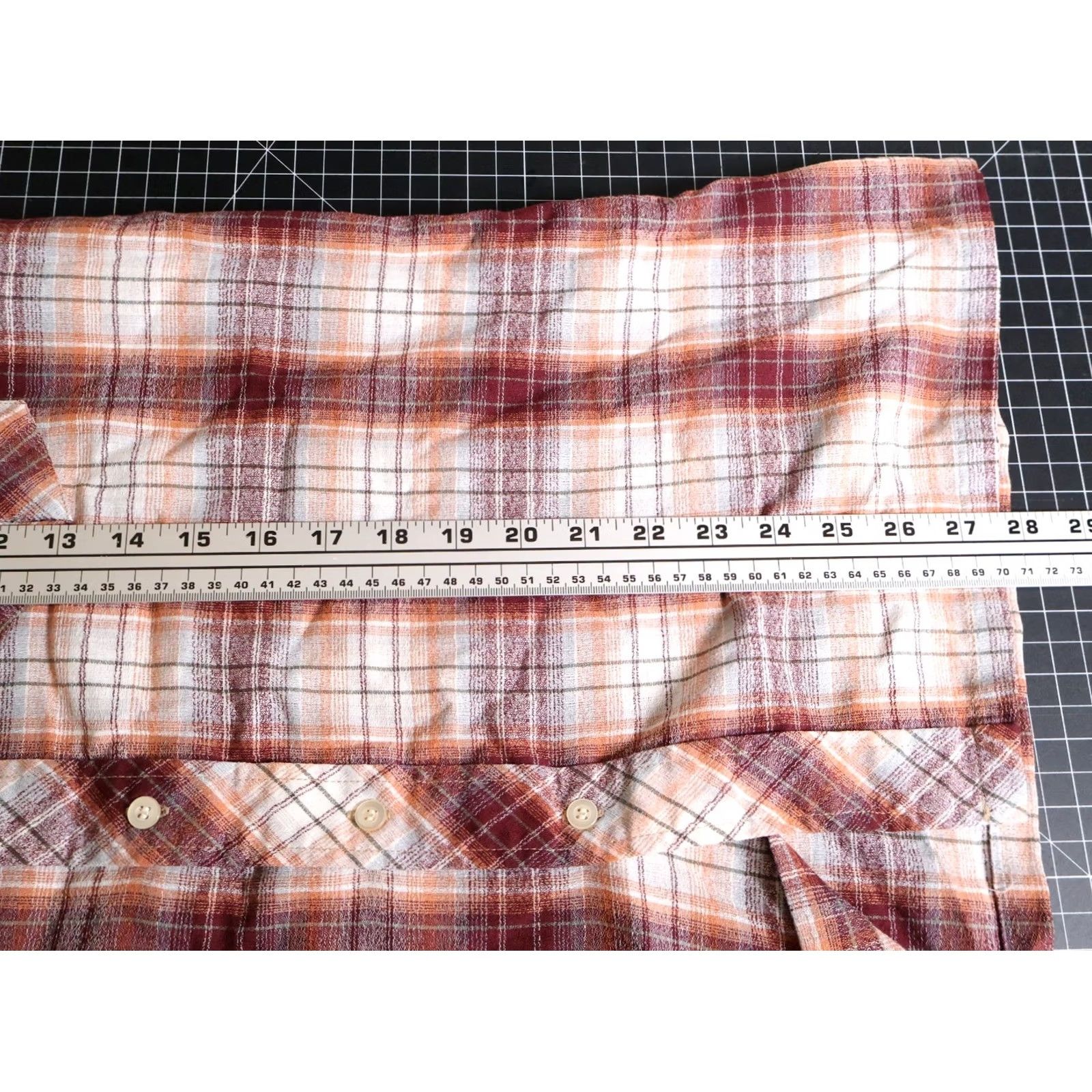 Vintage VINTAGE Kennington Shirt Plaid Button-Up Long Sleeve Men's Large Red Gray Shadow 90s Retro Hipster Grunge Size US L / EU 52-54 / 3 - 6 Thumbnail