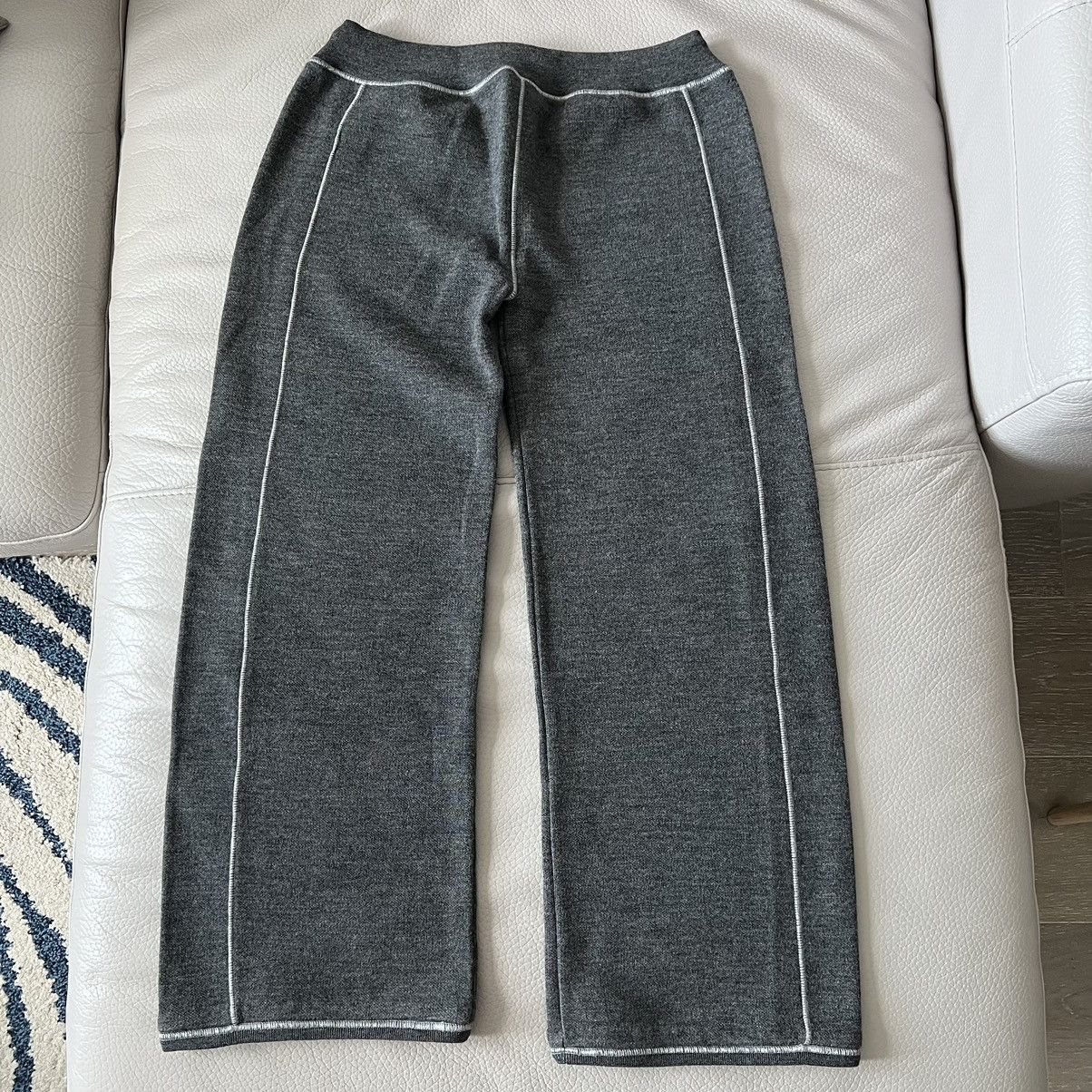 Louis Vuitton Louis Vuitton Grey Cotton Wool Mixed Sweatpants Size 30" / US 8 / IT 44 - 6 Thumbnail