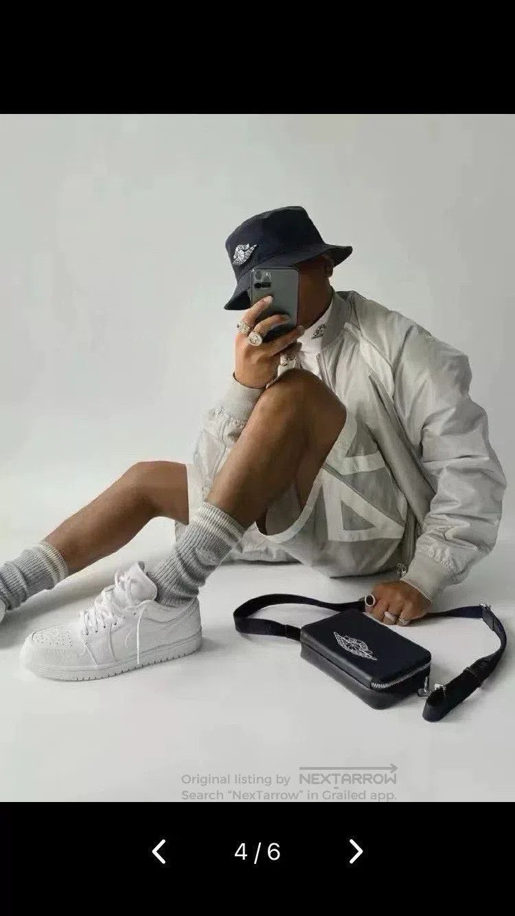 Dior Dior x Air Jordan Embroidered Logo Jacket. Size US M / EU 48-50 / 2 - 6 Thumbnail