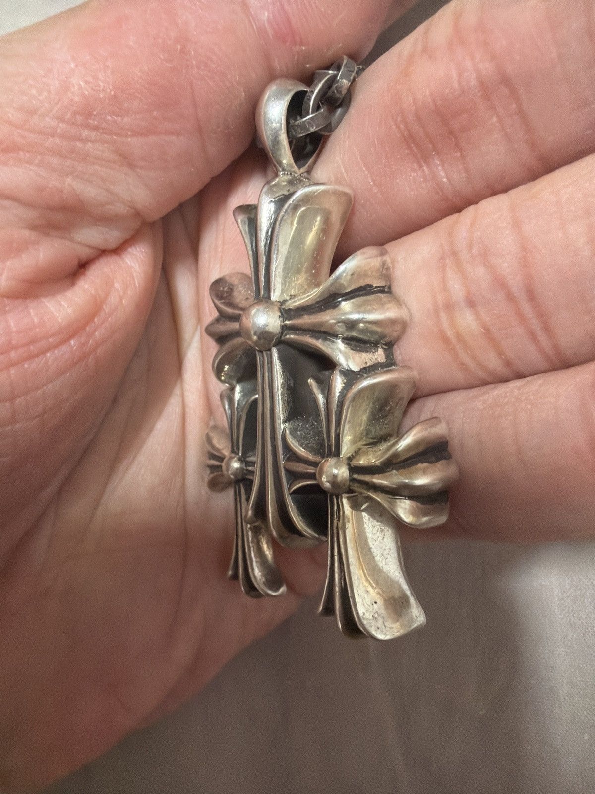 Chrome Hearts Chrome Hearts Triple Cross pendant Size ONE SIZE - 5 Thumbnail