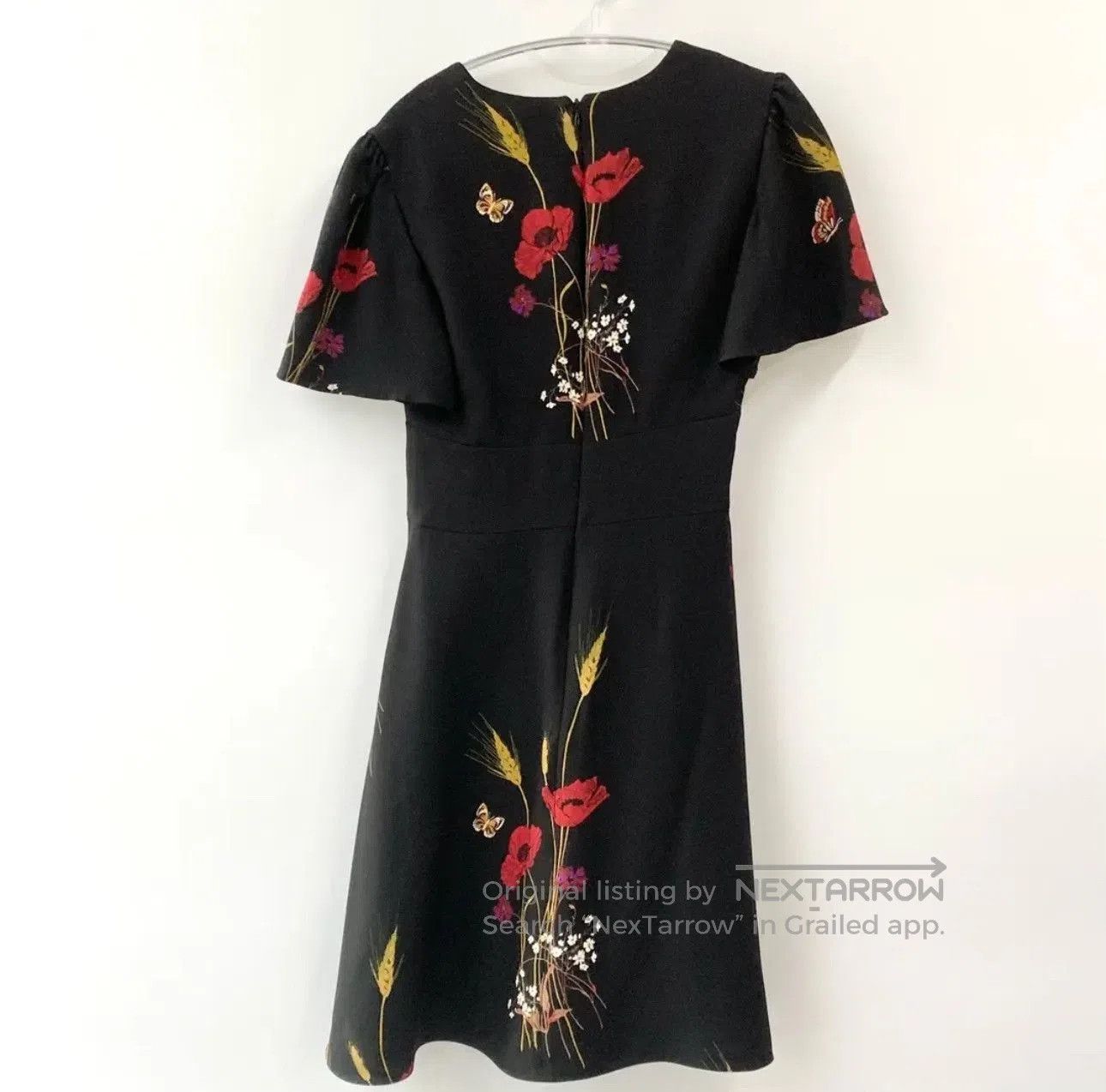 Valentino Valentino Women's Floral Print Dress. Size M / US 6-8 / IT 42-44 - 2 Thumbnail