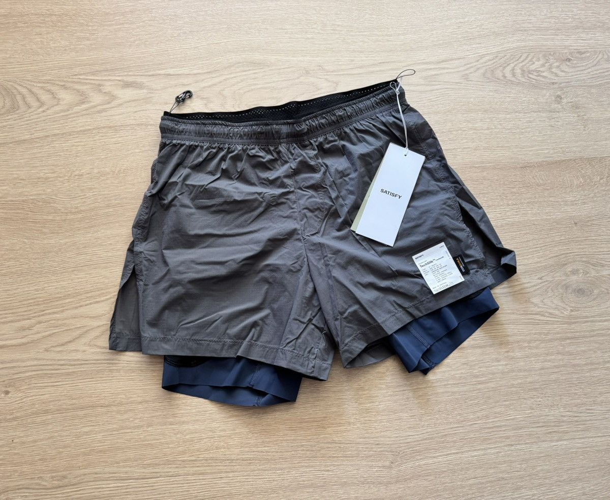 Satisfy Satisfy Running TechSilk Cordura 8” Shorts Size US 34 / EU 50 - 1 Thumbnail