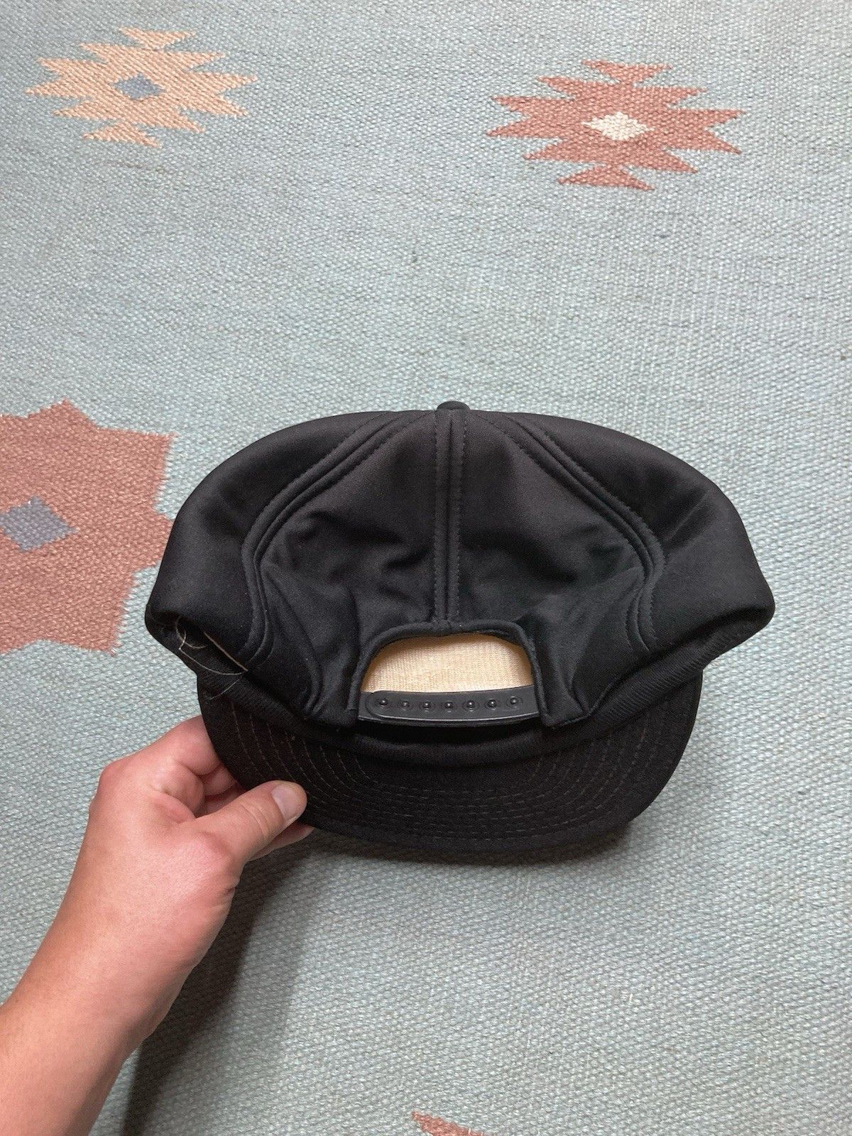 Vintage Vintage SnapBack hat VanAlstine truck Michigan Cummins black Size ONE SIZE - 4 Thumbnail