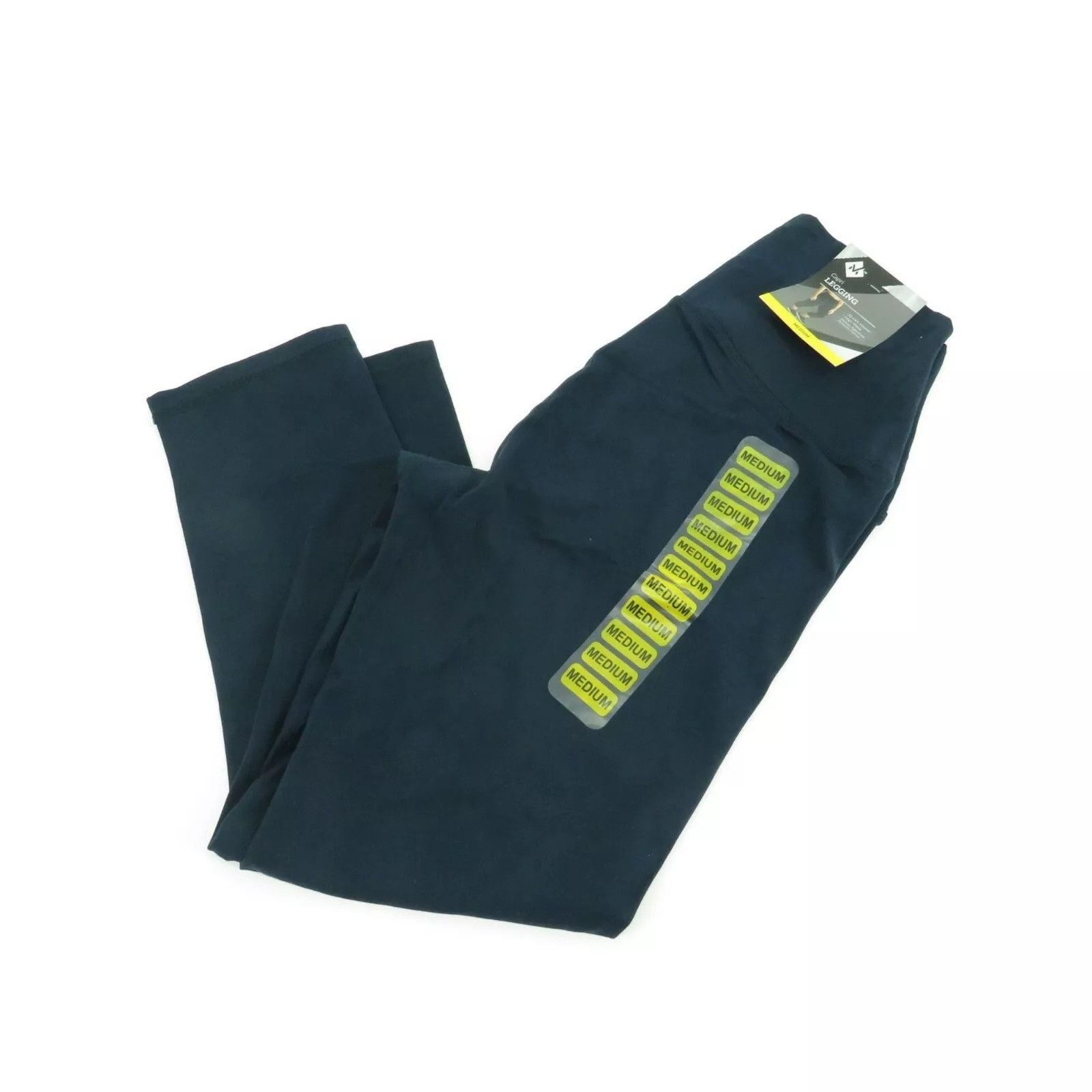Other Members Mark Capri Legging M Teal High Waist Stretchy Fabric Size 23" - 1 Thumbnail