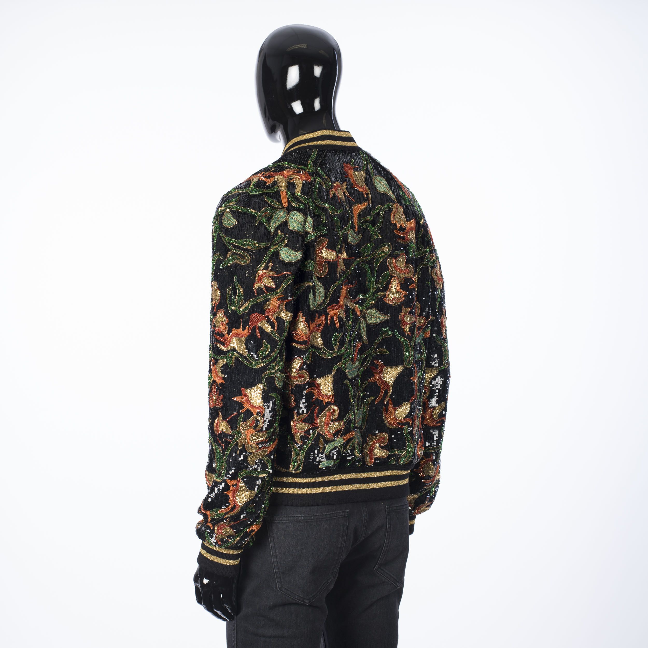 Celine Teddy Jacket With Angels Trumpets Sequins Embroidery Size US M / EU 48-50 / 2 - 4 Thumbnail