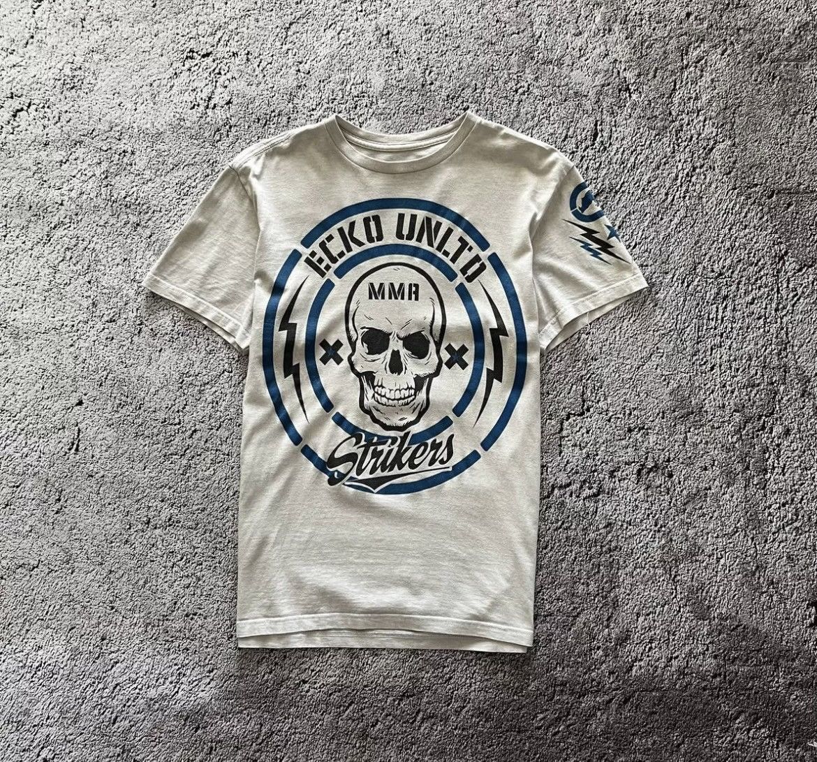 Ecko Unltd. × Vintage Ecko Unltd MMA Cotton T-Shirt Printed Logo Size M Size US M / EU 48-50 / 2 - 1 Thumbnail