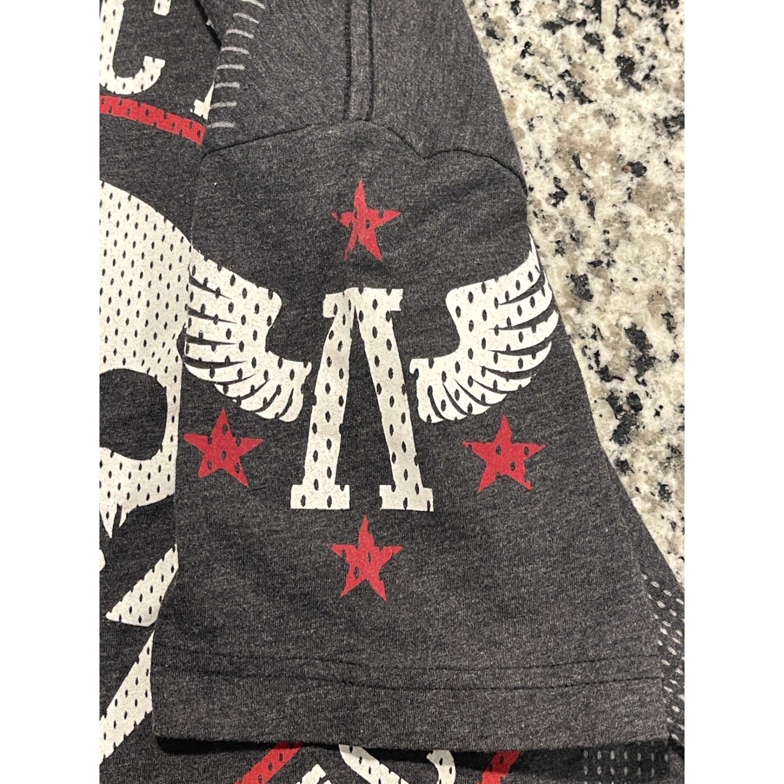 Affliction Affliction T-Shirt Mens Small Black Skull Graphic Hydrocore 50/50 Crew Neck Short Sleeve Graphic Tee Size US S / EU 44-46 / 1 - 6 Thumbnail