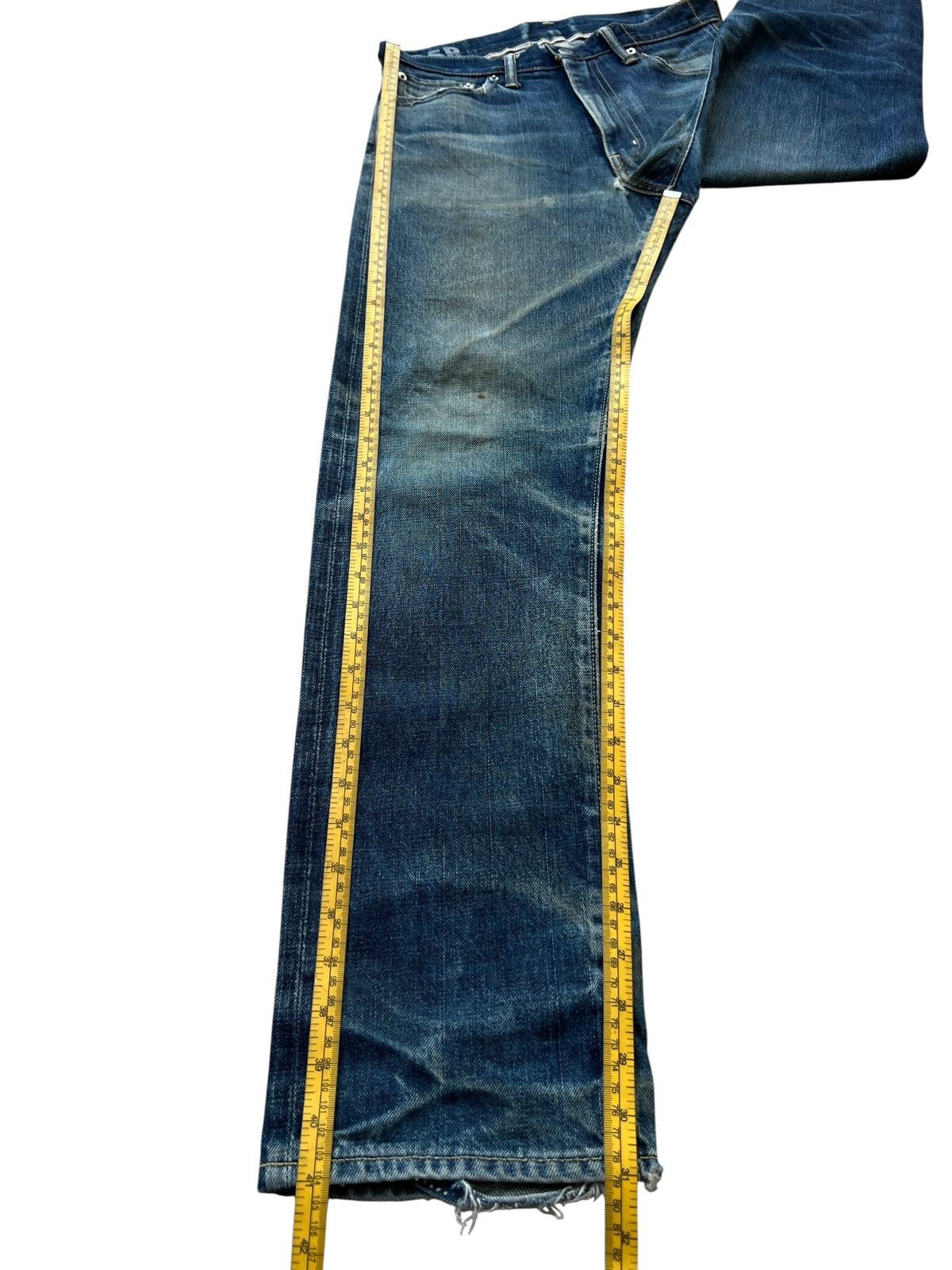 Visvim Visvim Selvedge Mudwash Distressed Denim Jeans 30x31 Size US 30 / EU 46 - 23 Thumbnail