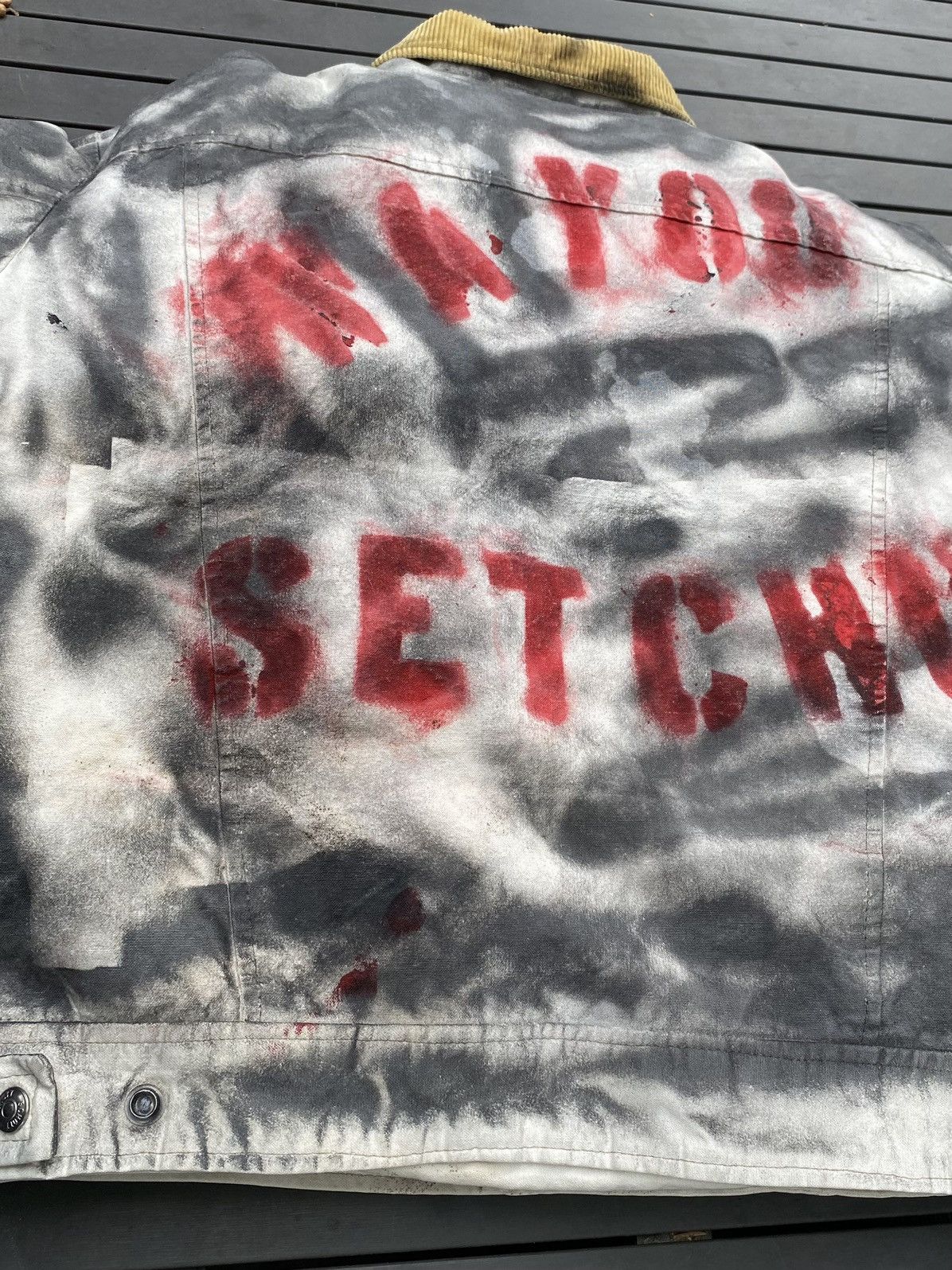 Schott × Vintage “WAYOU SETCHU” Custom Schott Goose down Bomber jacket Size US L / EU 52-54 / 3 - 4 Thumbnail