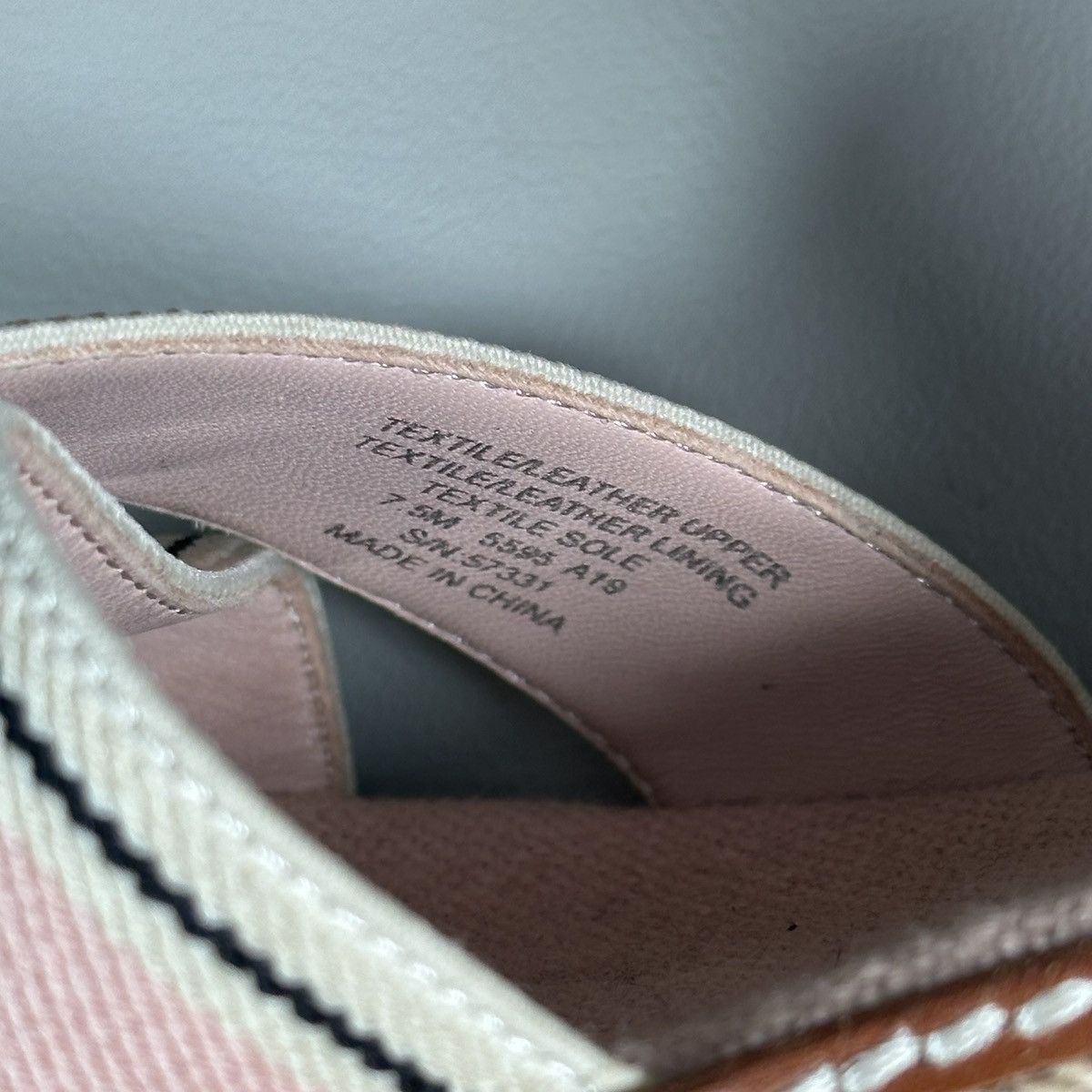 Tory Burch Tory Burch Frieda Cross Strap Blush Pink Espadrille Sandals Size US 7.5 / IT 37.5 - 7 Thumbnail